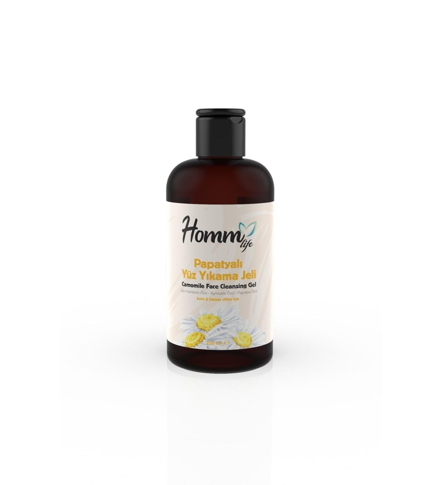 Homm Life Homm Herbal Chamomile Face Wash Gel 250 Ml (Dry & Sensitive Skin)