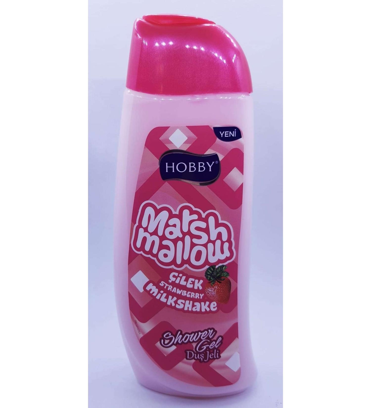 Hobby Body Wash Marshmallow Strawberry 500ml