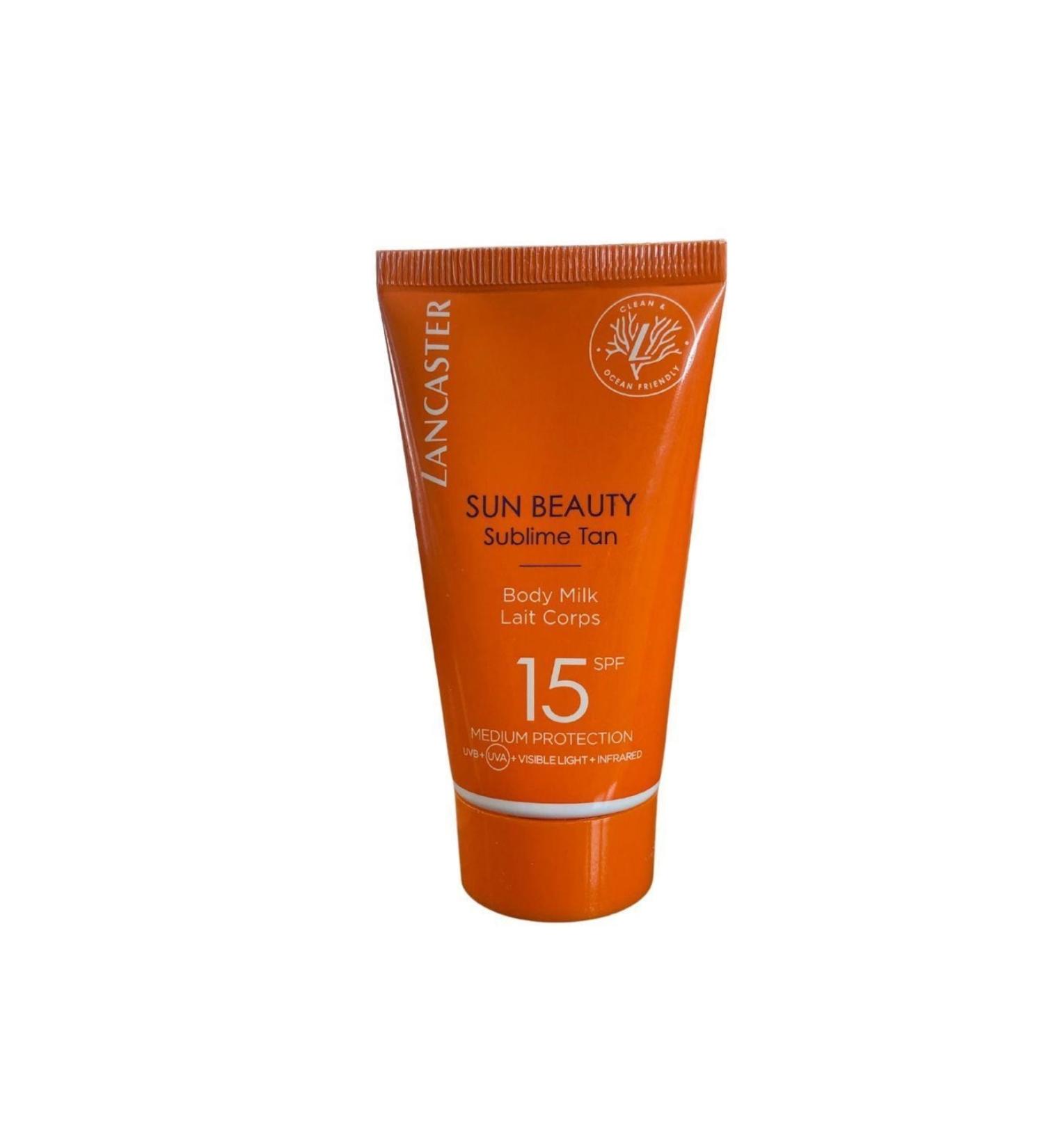 Lancaster Sun Beauty Body Milk Spf15 50 Ml Sun Protection Body Milk