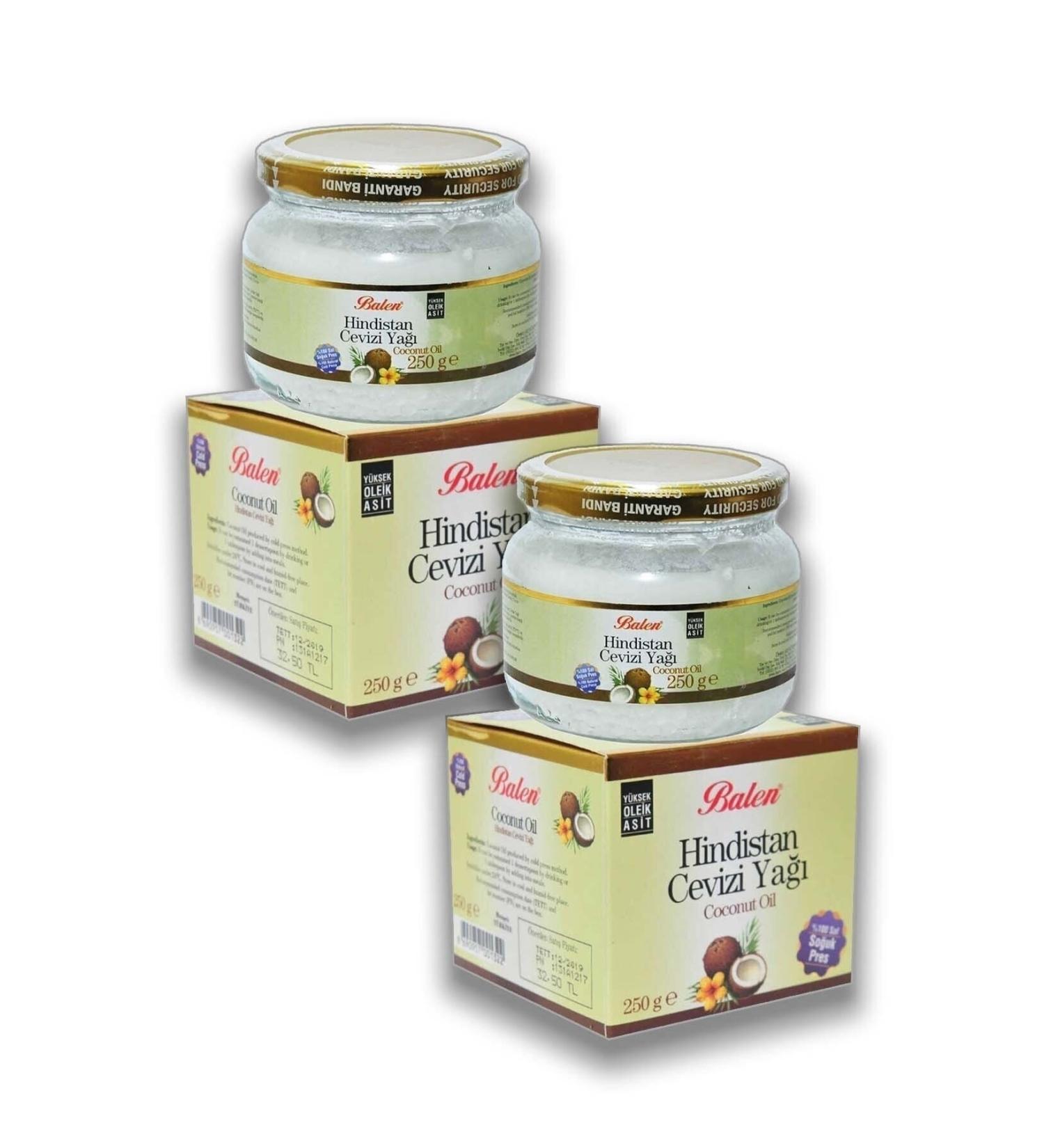 Balen Coconut Oil Cold Press 250gr * 2 Pieces Gimdes Certified