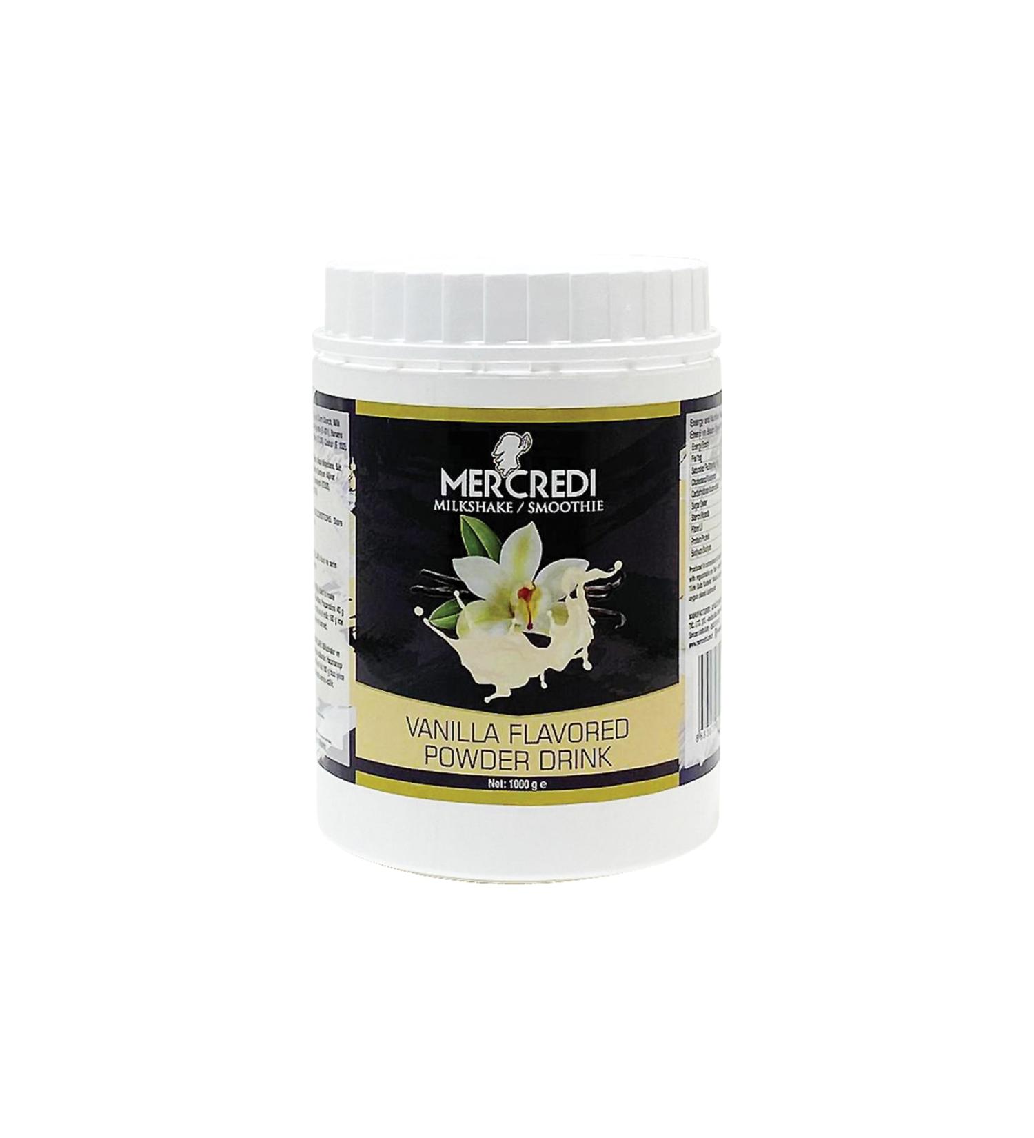 MERCREDI Vanilla Vanilla Milkshake/smoothie Powder 1000 gr