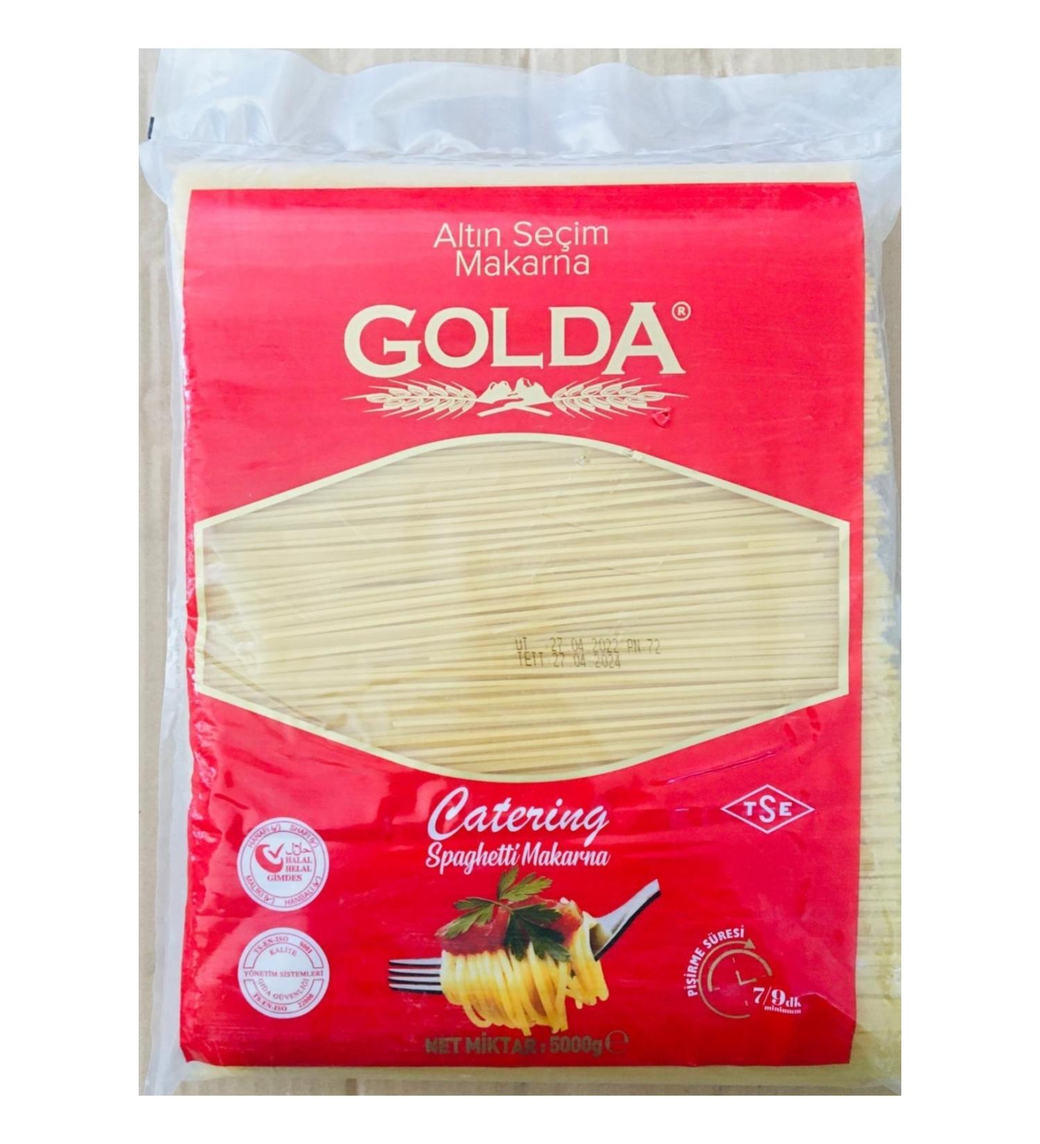 GOLDA Spaghetti Pasta 5 Kg