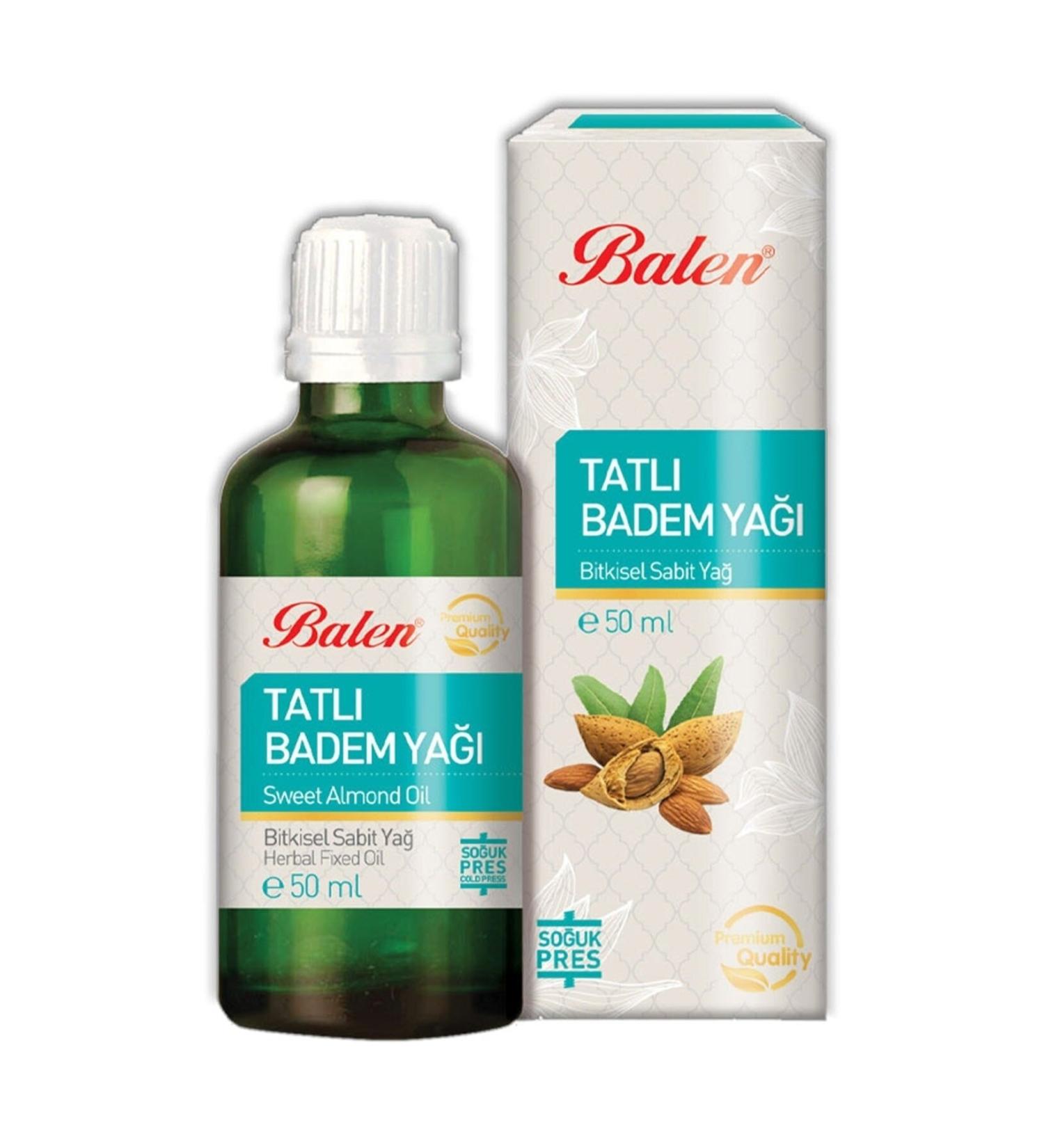 Balen Sweet Almond Oil 50ml Cold Press