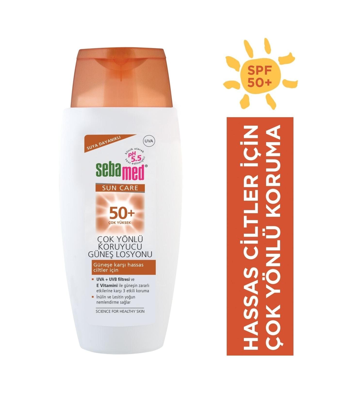 Sebamed Brand: Sun Care 50+ Sun Lotion 150 Ml Category: Face Sun Cream - Buy Online on GoSupps.com