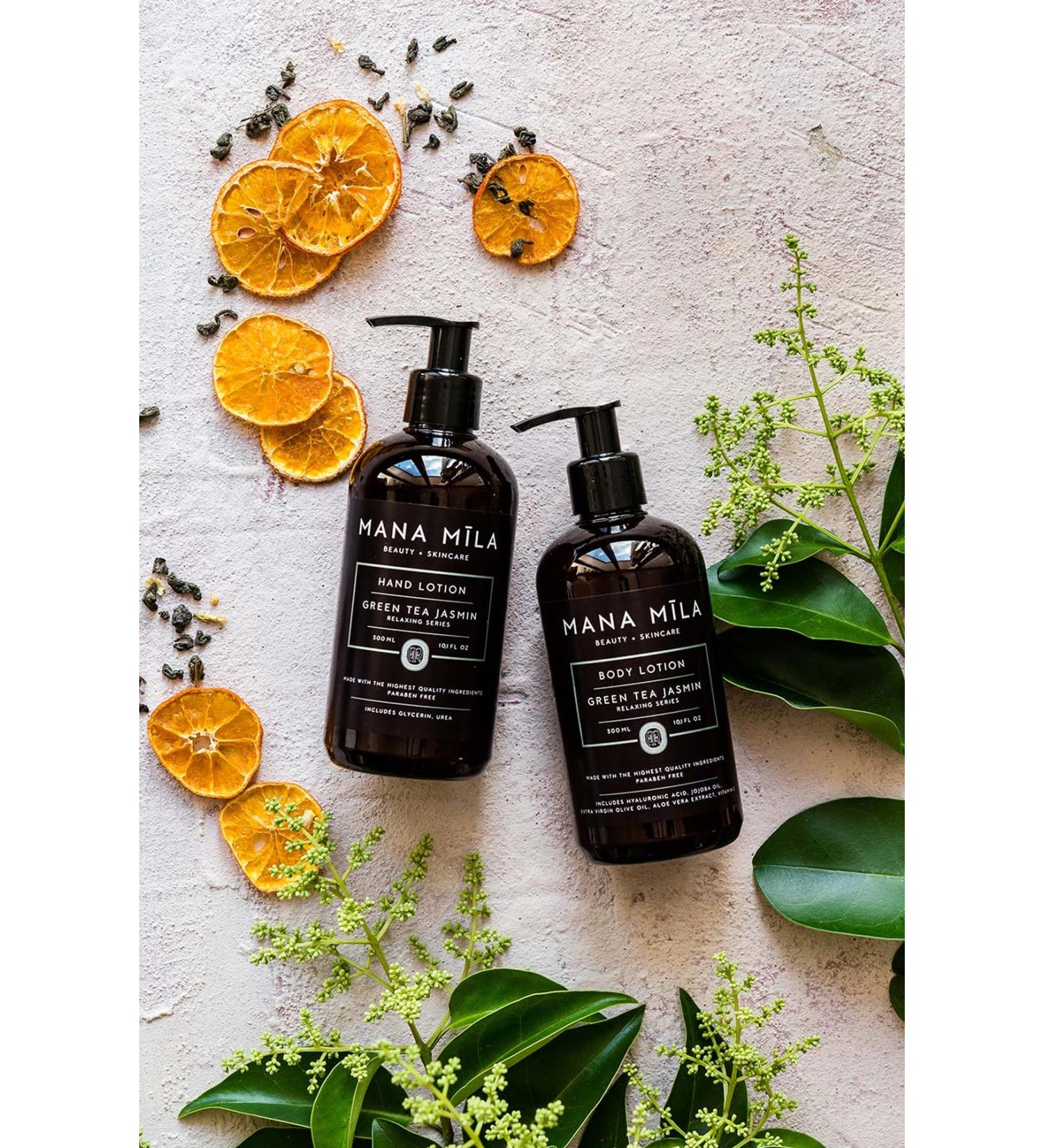 Mana Mila 300 Ml Green Tea Jasmine Perfume Body Lotion - Buy Online on GoSupps.com