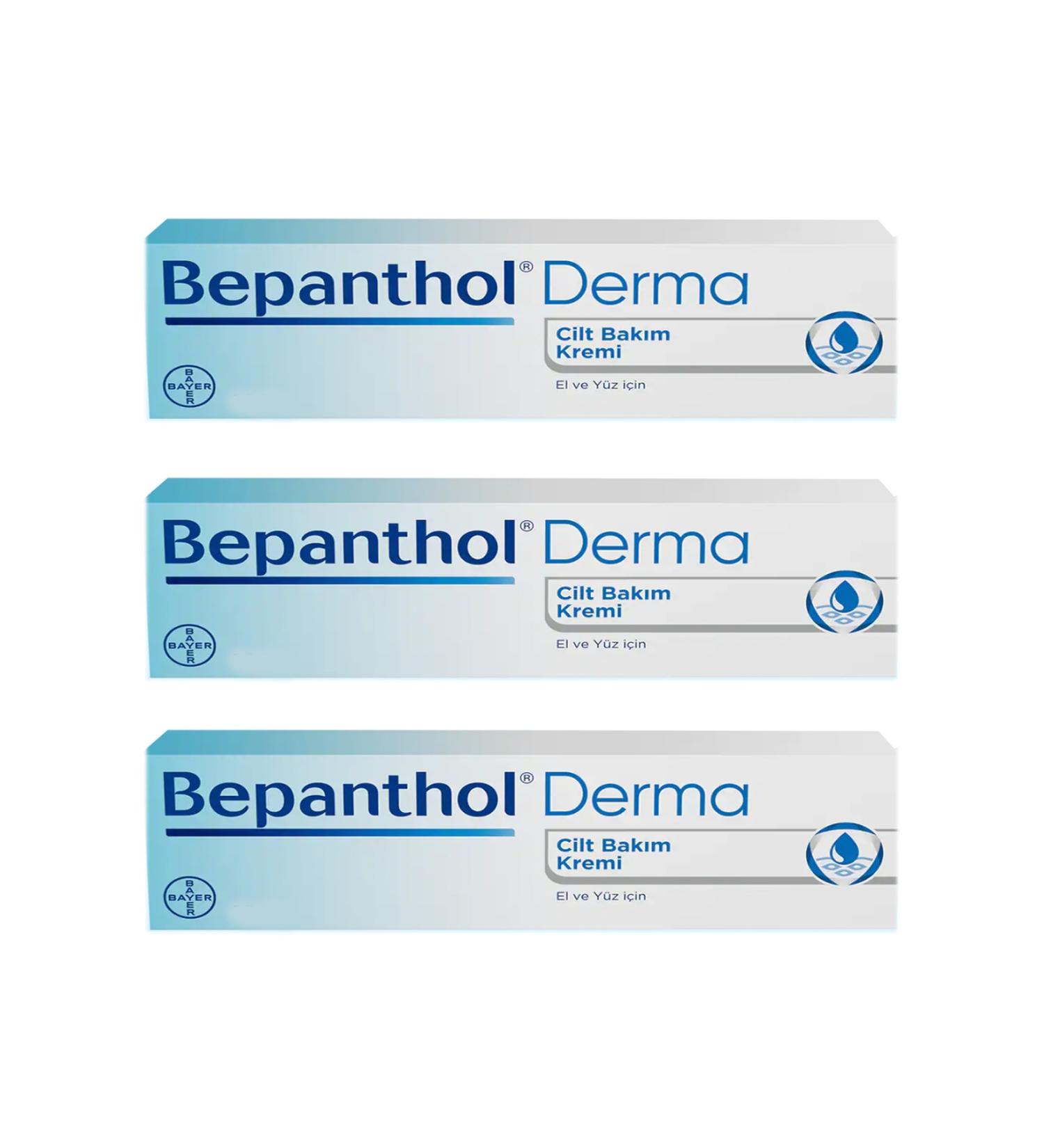 Bepanthol Derma Skin Care Cream 30 gr 3 Pieces