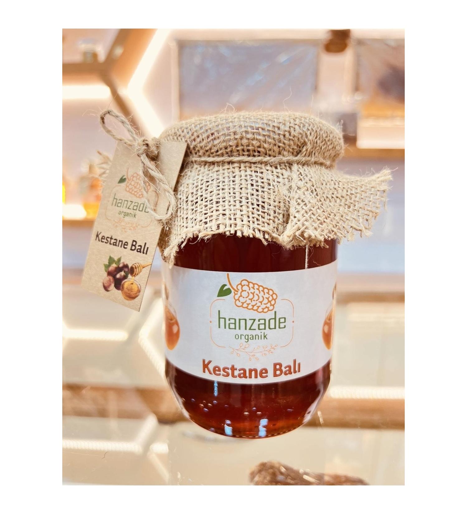 Hanzade Pestil K me Organic Chestnut Honey 1000 gr