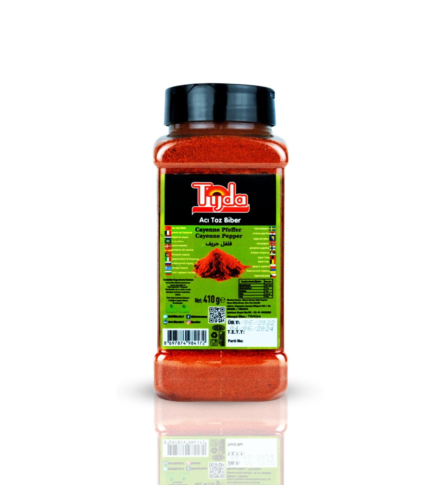 TIJDA Hot Pepper Powder 410 gr