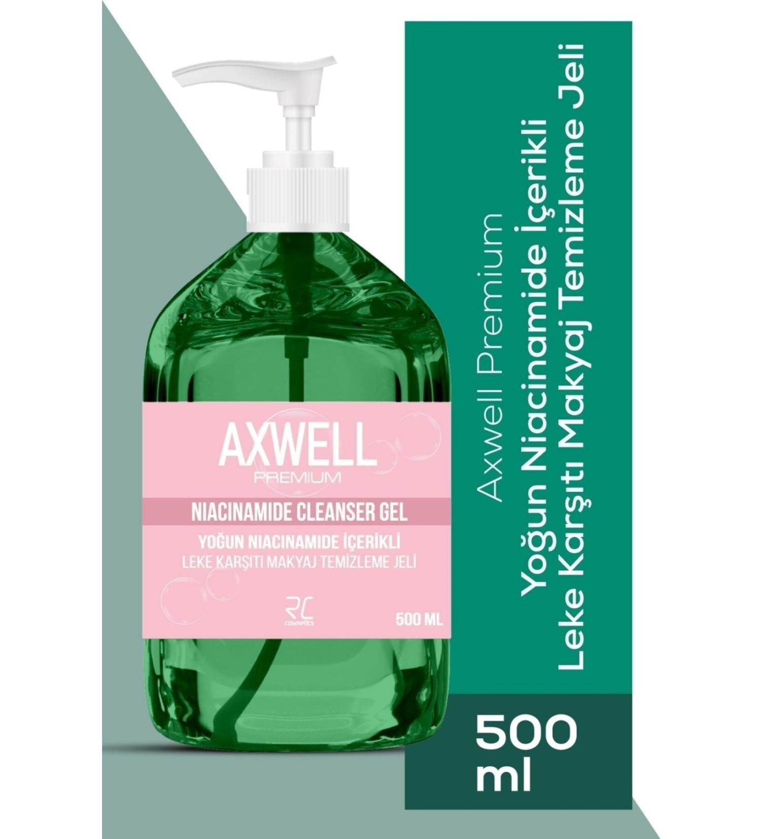 AXWELL PREMIUM Intensive Niacinamide Anti-Stain Make-Up Remover Gel 500ml