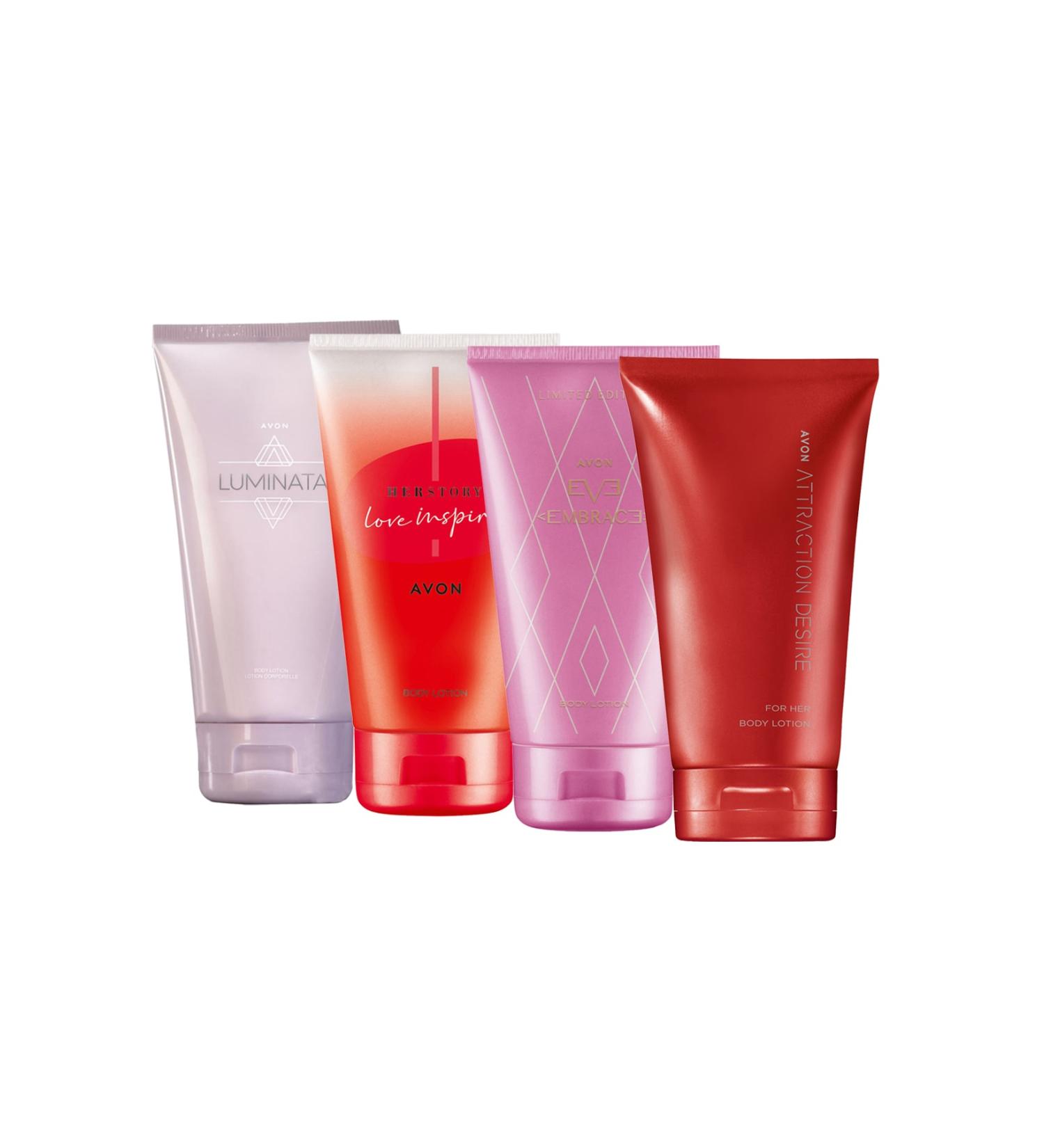 Avon Luminata Eve Embrace Attraction Desire and Herstory Love Inspires Body Lotion Bundle - Buy Online on GoSupps.com