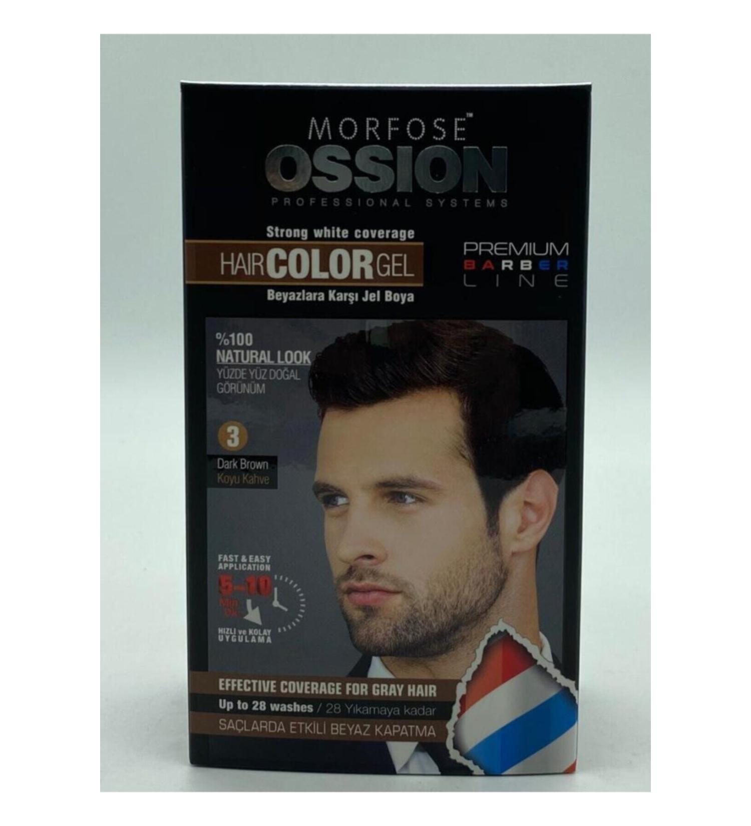 Morfose Dark Brown Ossion Gel Paint