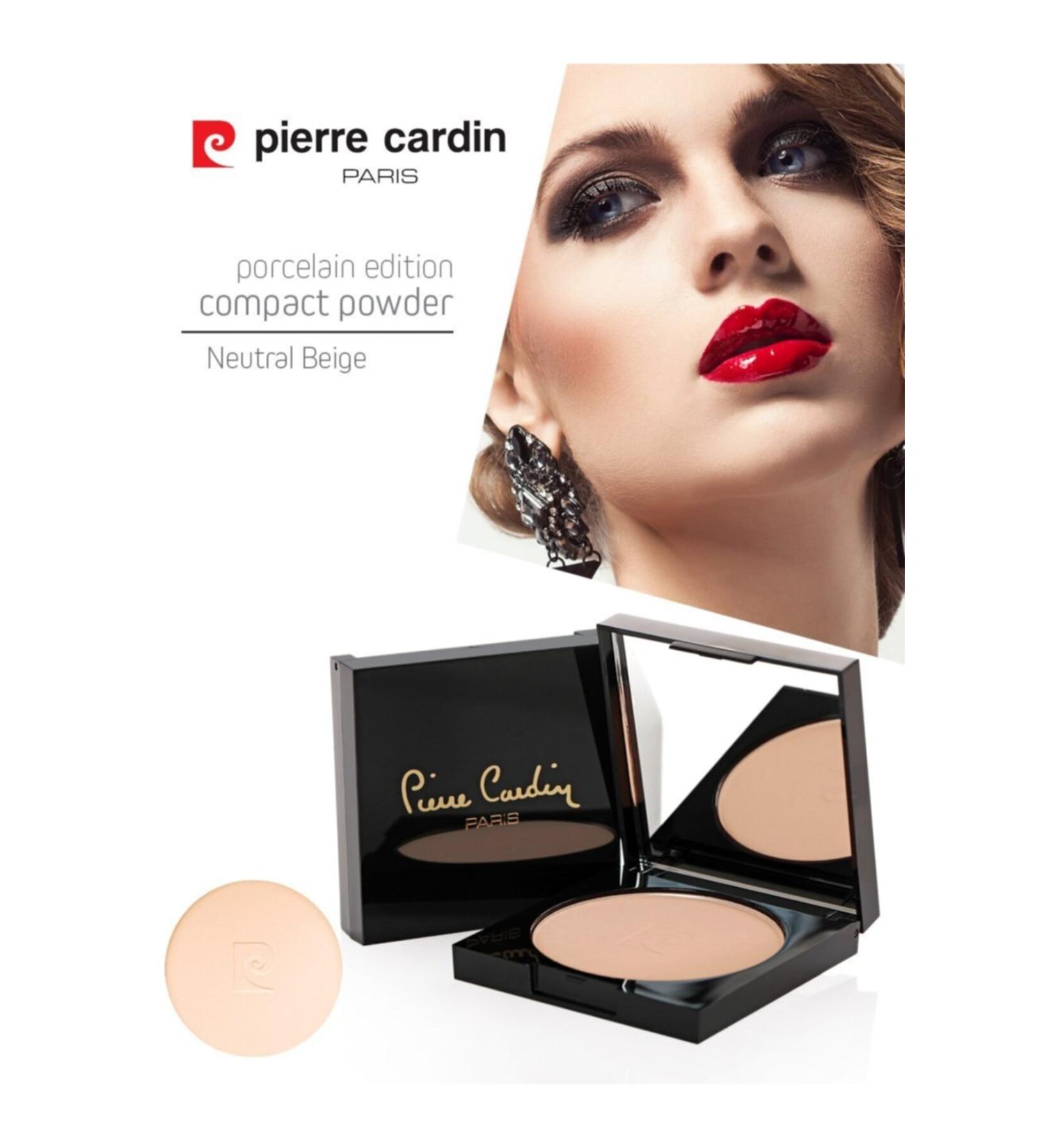Pierre Cardin Porcelain Edition Compact Powder - Powder - Neutral Beige