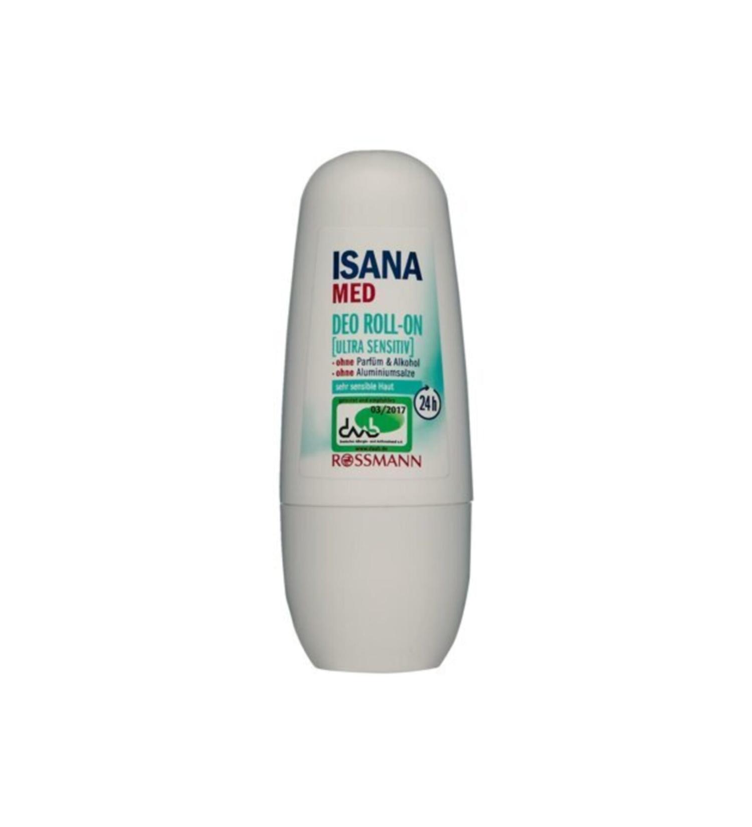 ISANA Med Balsam Roll-on Ultra Sensitive 24h 50 ml
