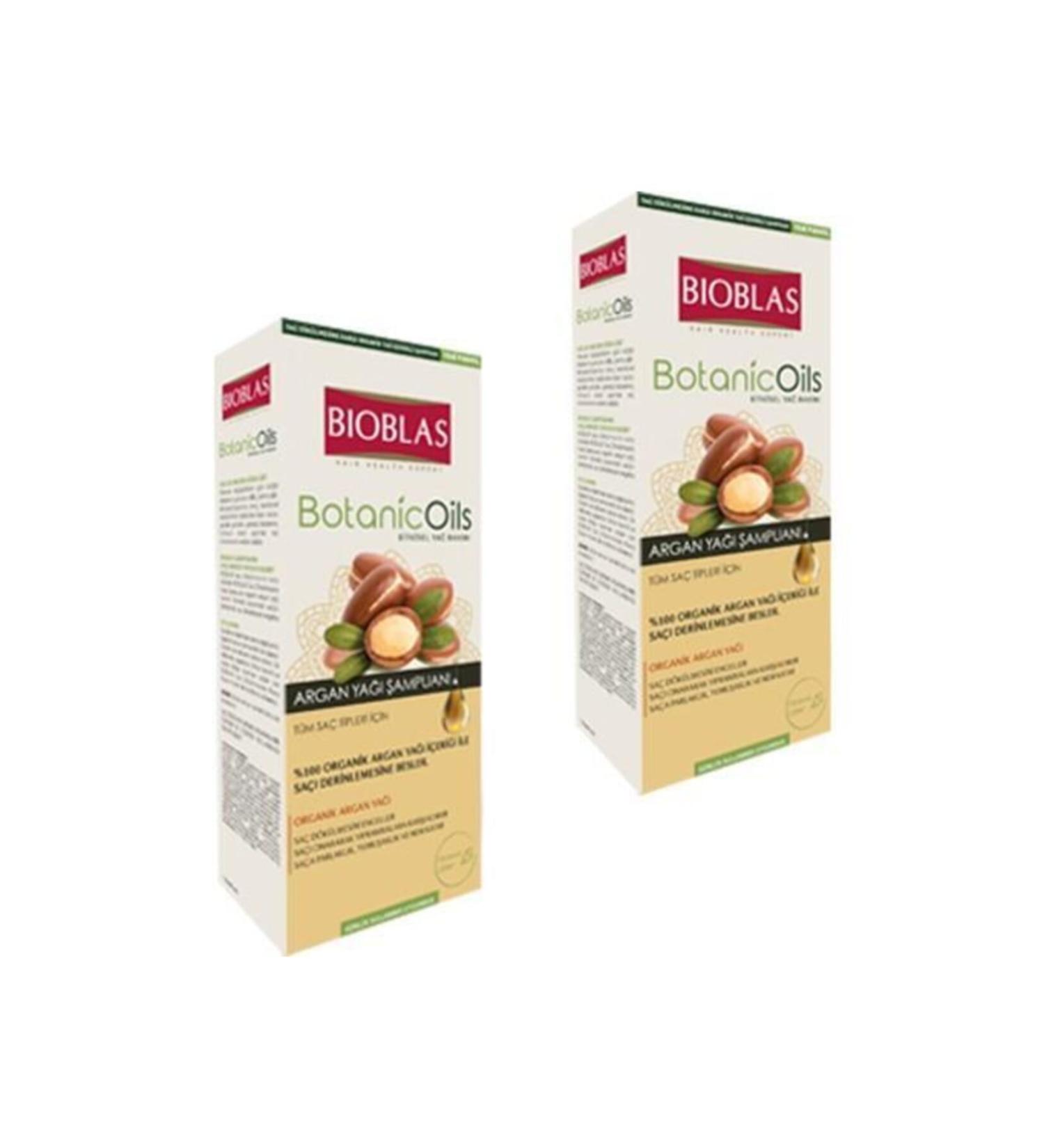 Bioblas Argan Oil Shampoo 2 Pack 360 ml