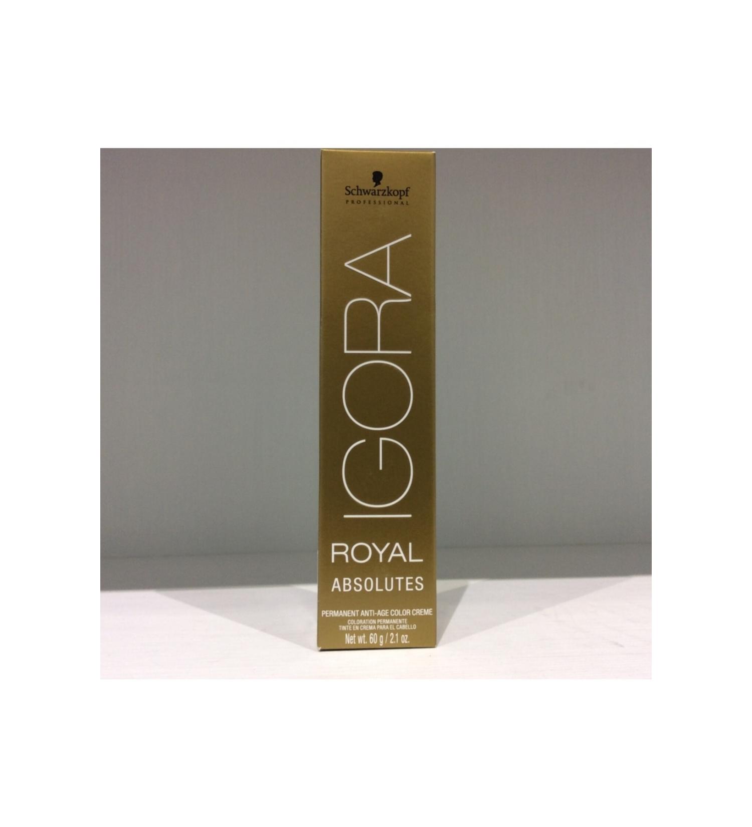 Igora Auburn Natural Gold 7.50 Hair Dye Royal Absolutes 7-50 60 Ml