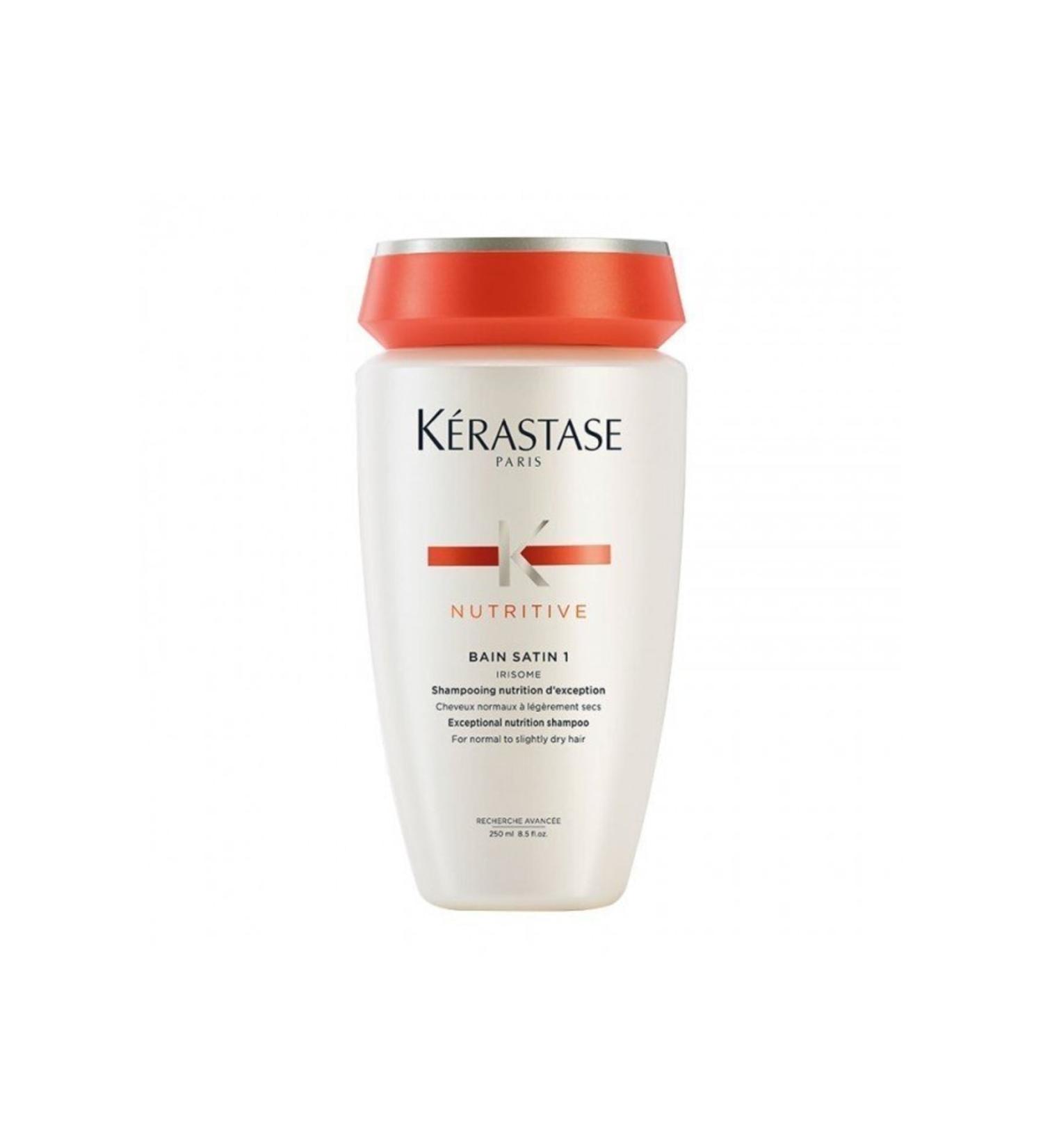 Kerastase Hayal K rastase Nutritive Bain Satin 1 Nourishing Shampoo for Hair Tendency to Dry**250ml.