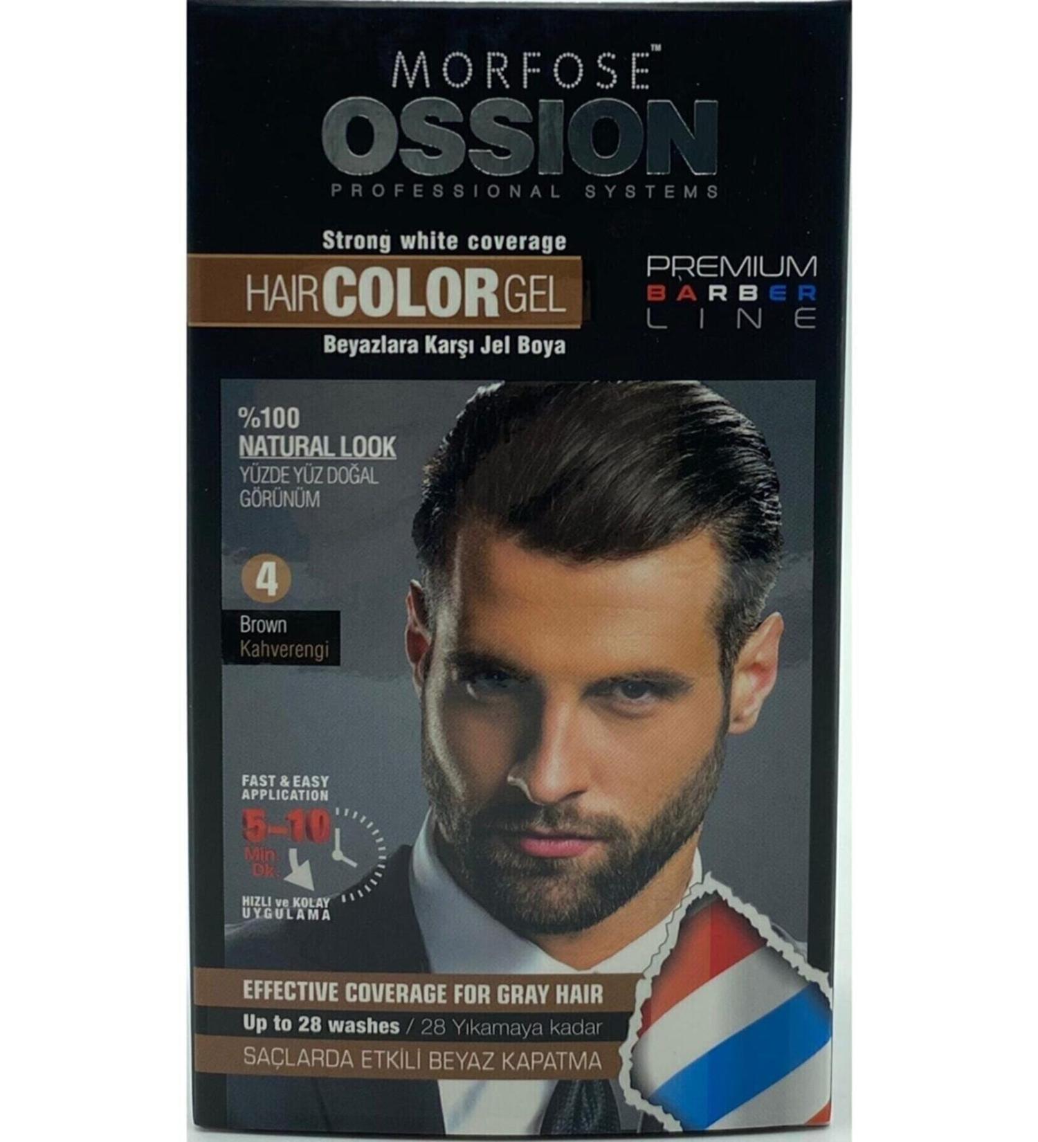 Ossion Men Hair Dye No 4 Brown