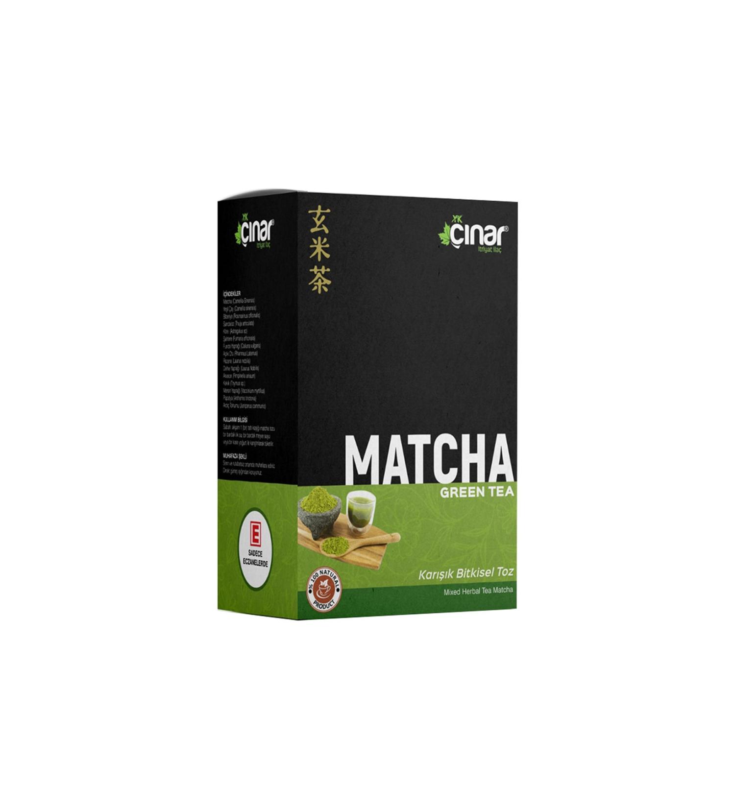 YK nar Matcha Green Tea Form Tea Mixed Herbal Powder 150 Gr