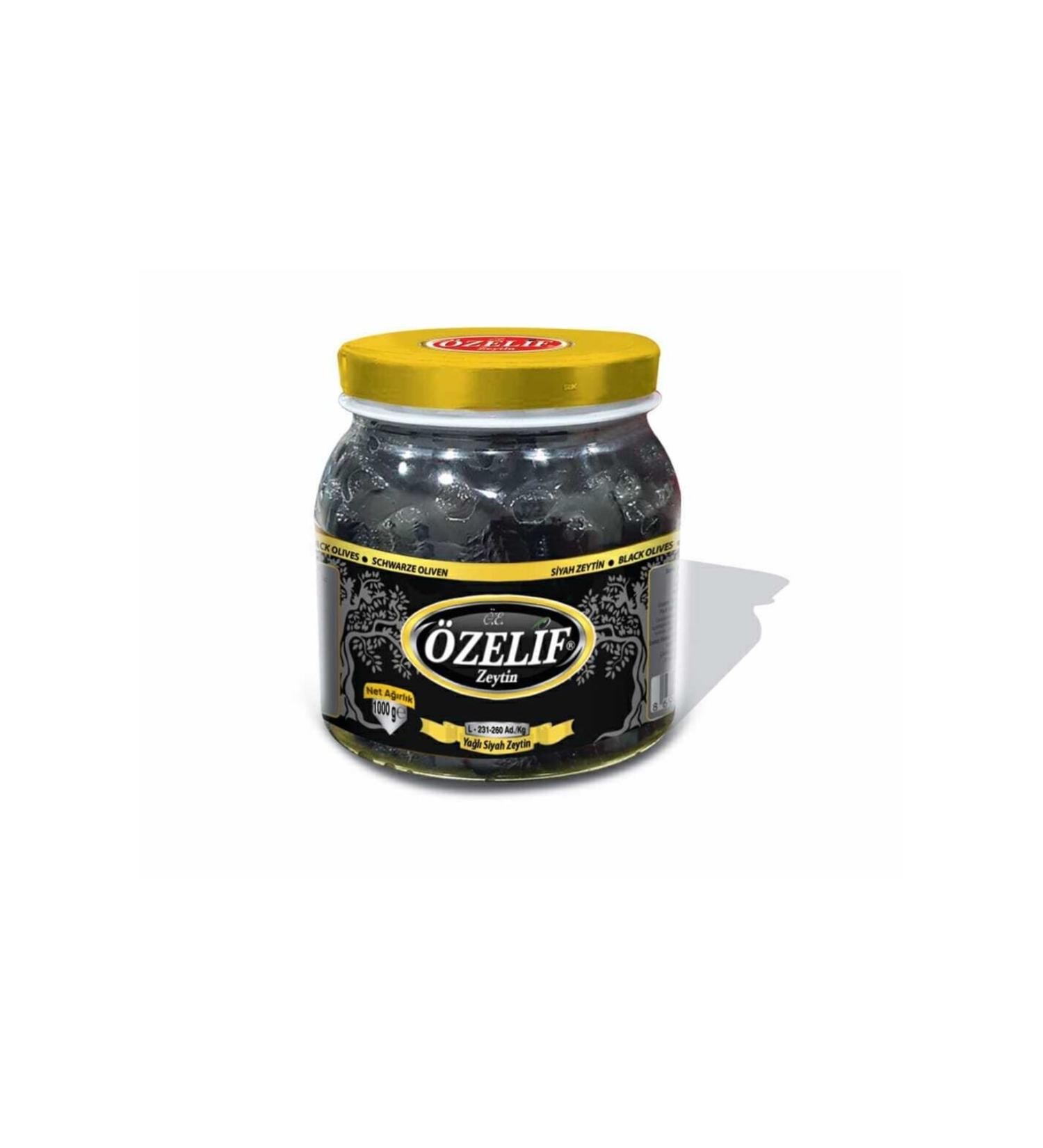 SPECIAL Oval Black Pet 1 Kg Oily Saddle Olives (Sales Price is for 6 Pieces)