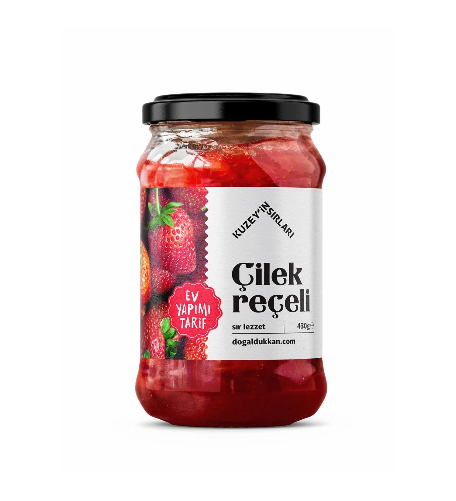 NATURAL DUKKAN Natural Strawberry Jam (430 GR)