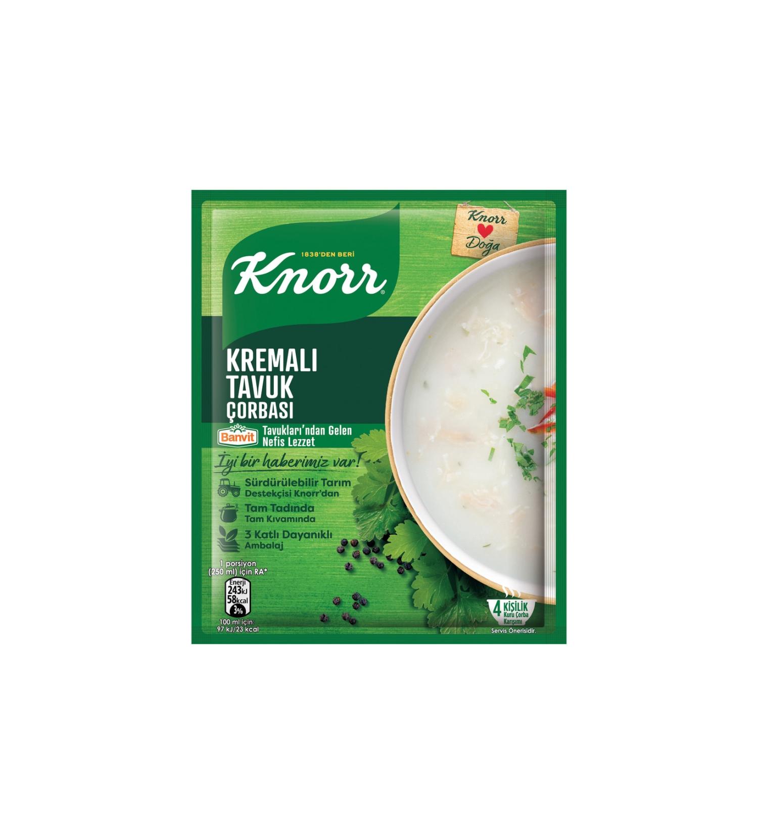 Knorr FinDit Knorr Soup Cream Chicken x 12 Pieces