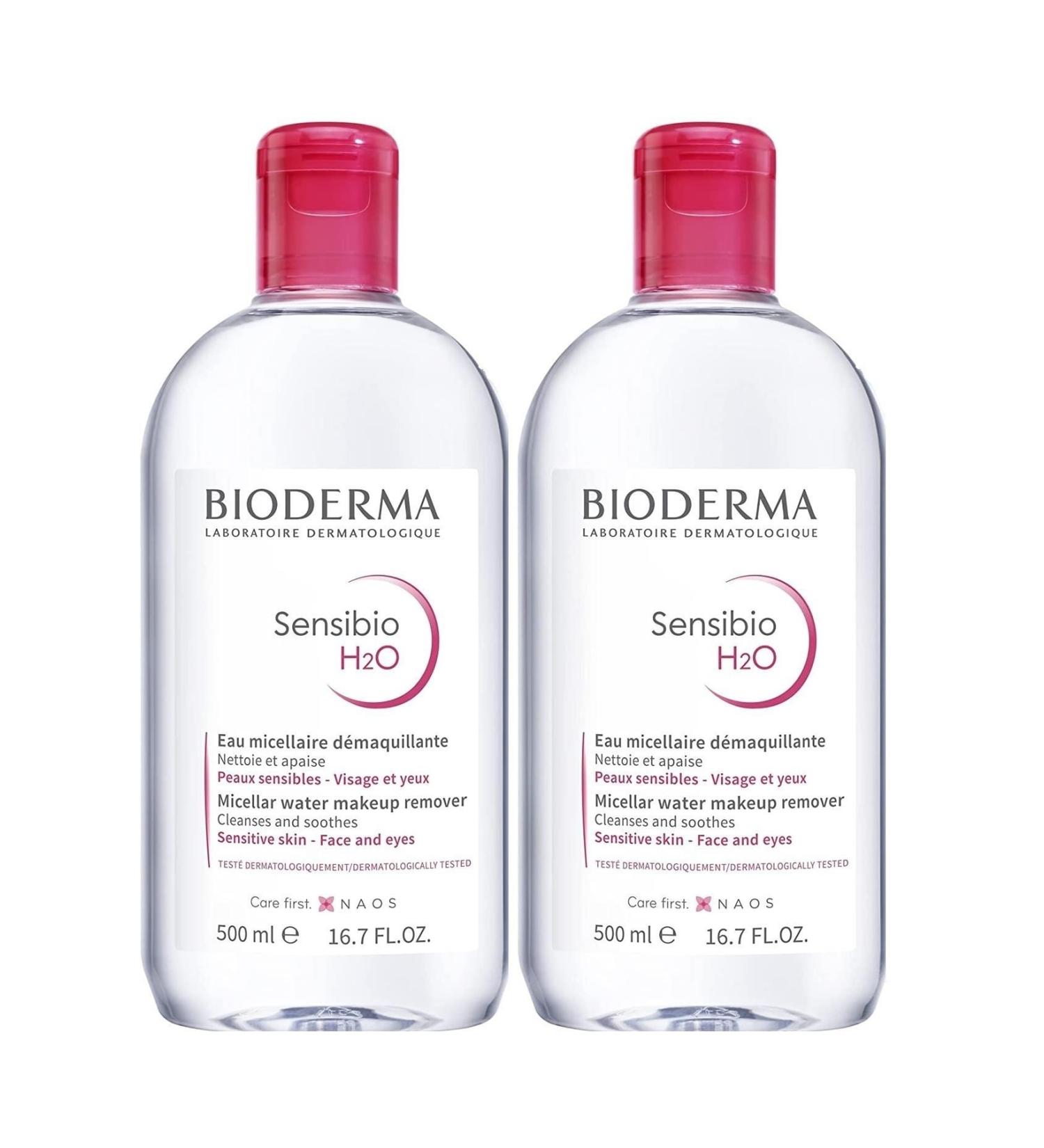 Bioderma Sensibio H2o 500 Ml 2 Pieces