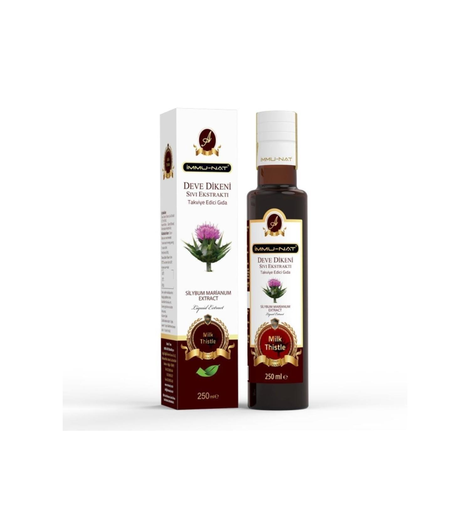 Immu-Nat IMMUNAT Milk Thistle Liquid Extract (250 ml)