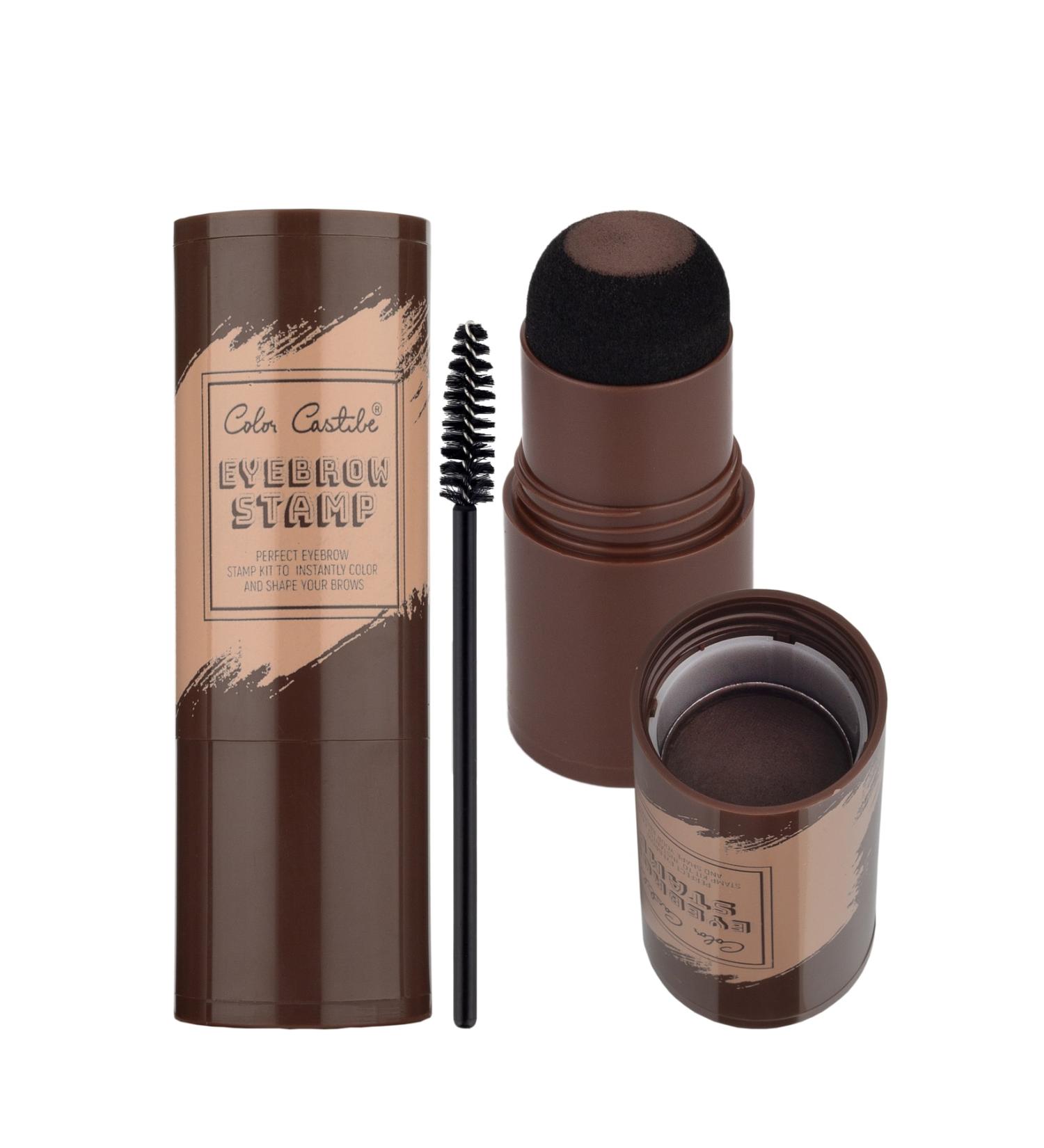 Tikatti Color Castle Brow Stamper Brow Powder Dark Brown - Buy Online on GoSupps.com