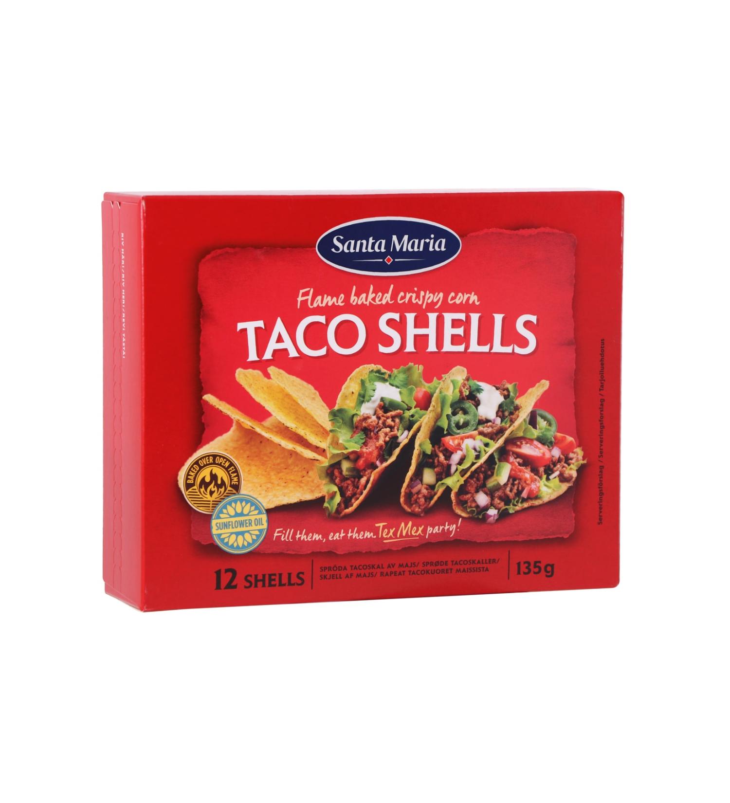 Santa Maria Taco Shells 12-Pack 135g
