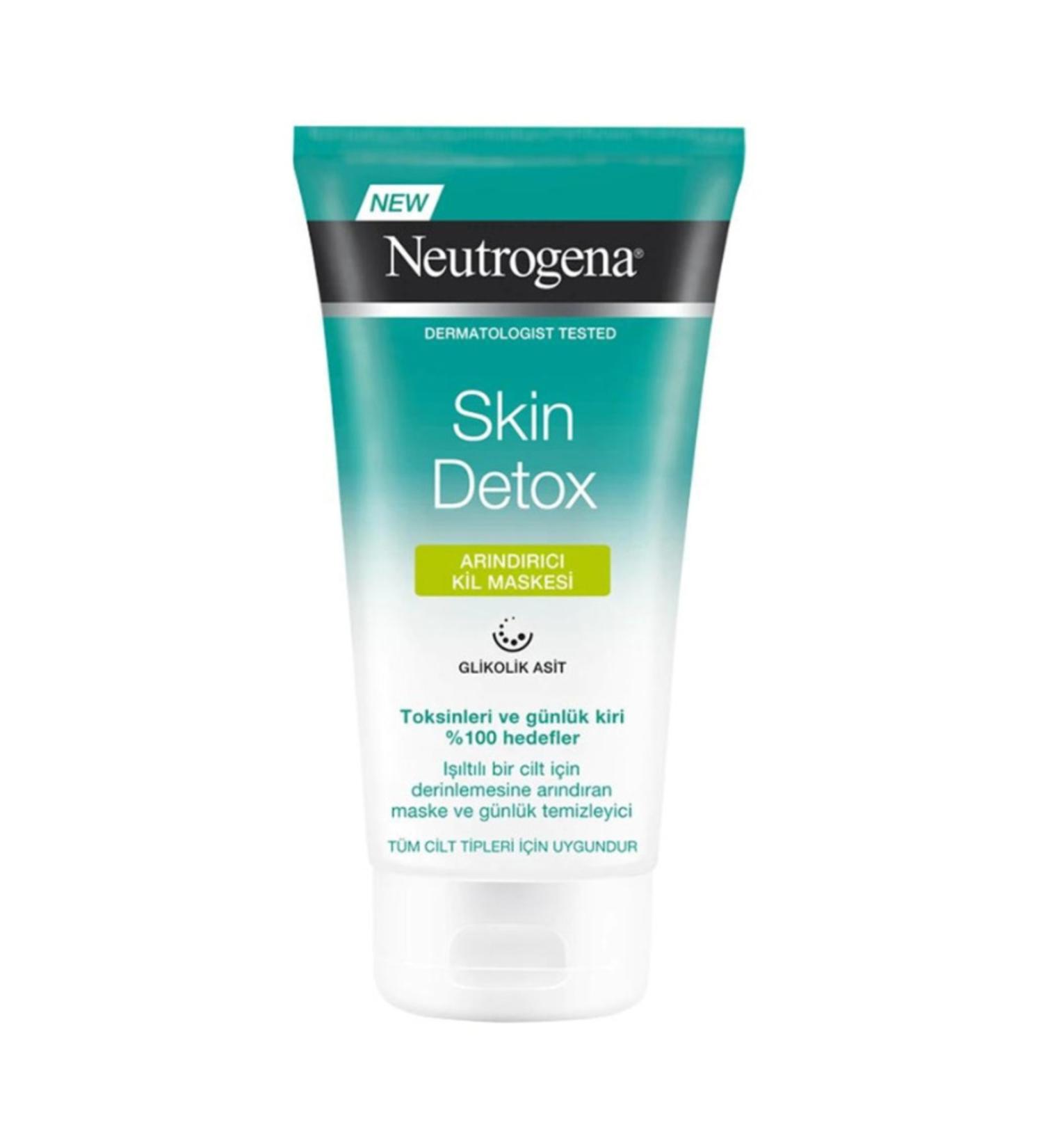 Neutrogena Mustore - Skin Detox Purifying Clay Mask 150 Ml