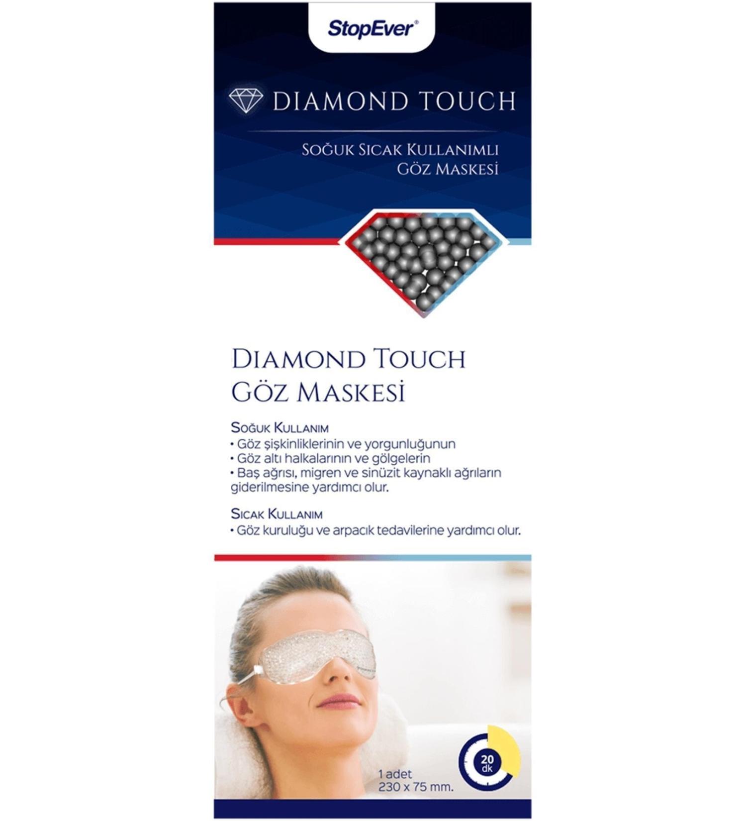 StopEver Stop Ever Diamond Touch Hot Cold Use Eye Mask