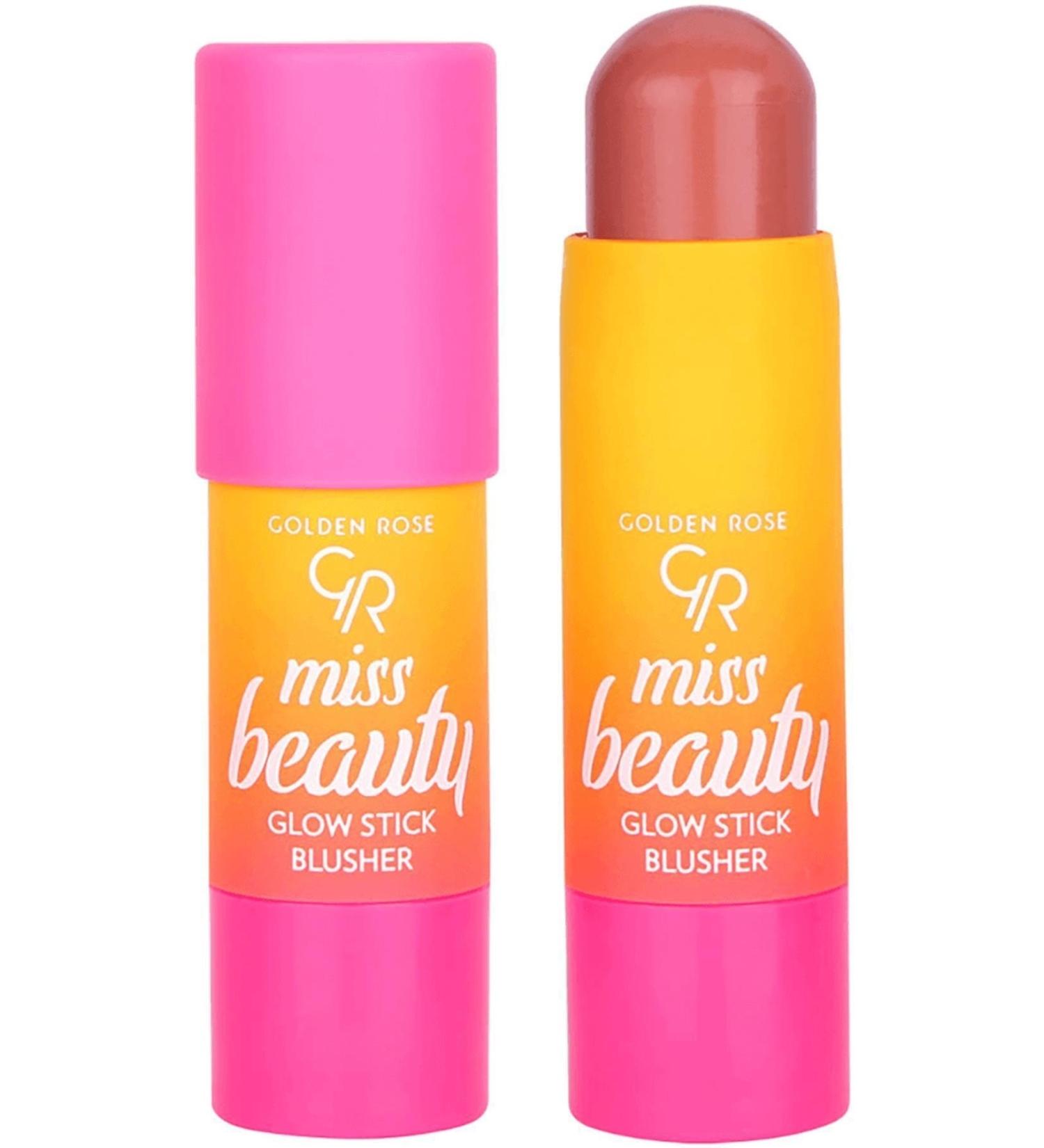 Golden Rose Brand: Miss Beauty Glow Stick Blush No:02 Dusty Rose Category: Blush