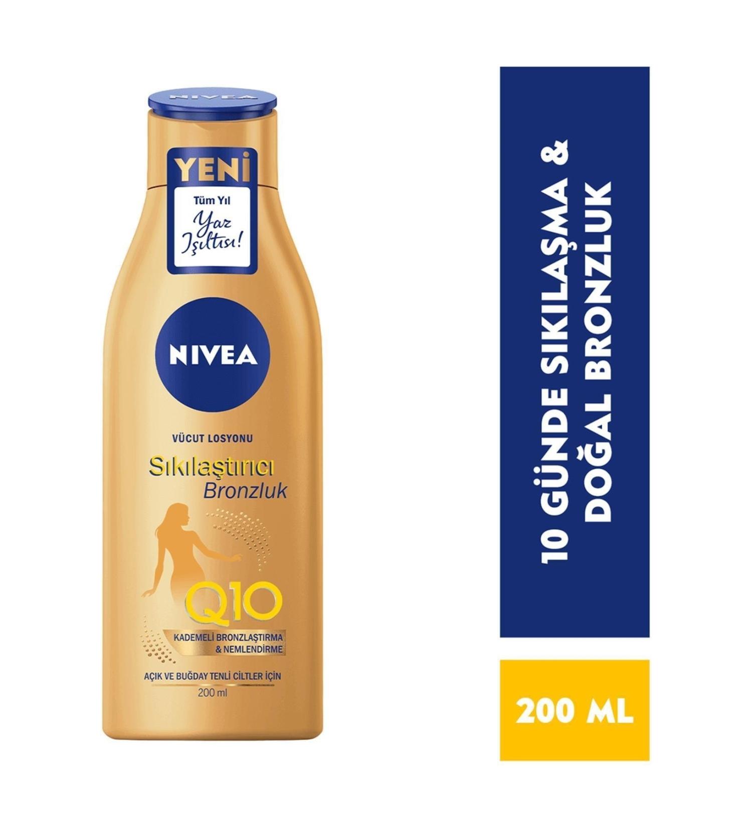 NIVEA Q10 Firming Tanning Body Lotion 200ml