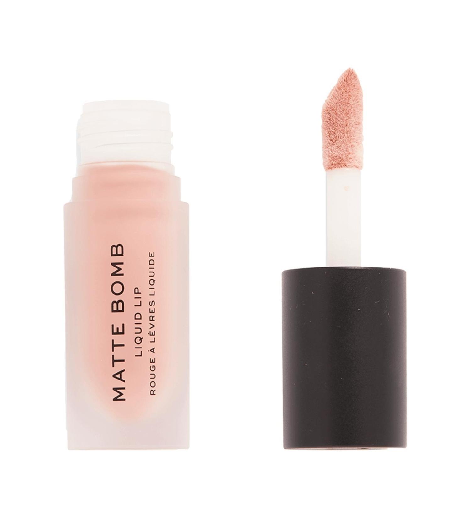 Revolution Matte Bomb Liquid Lipstick Nude Allure (vegan&cruelty Free)