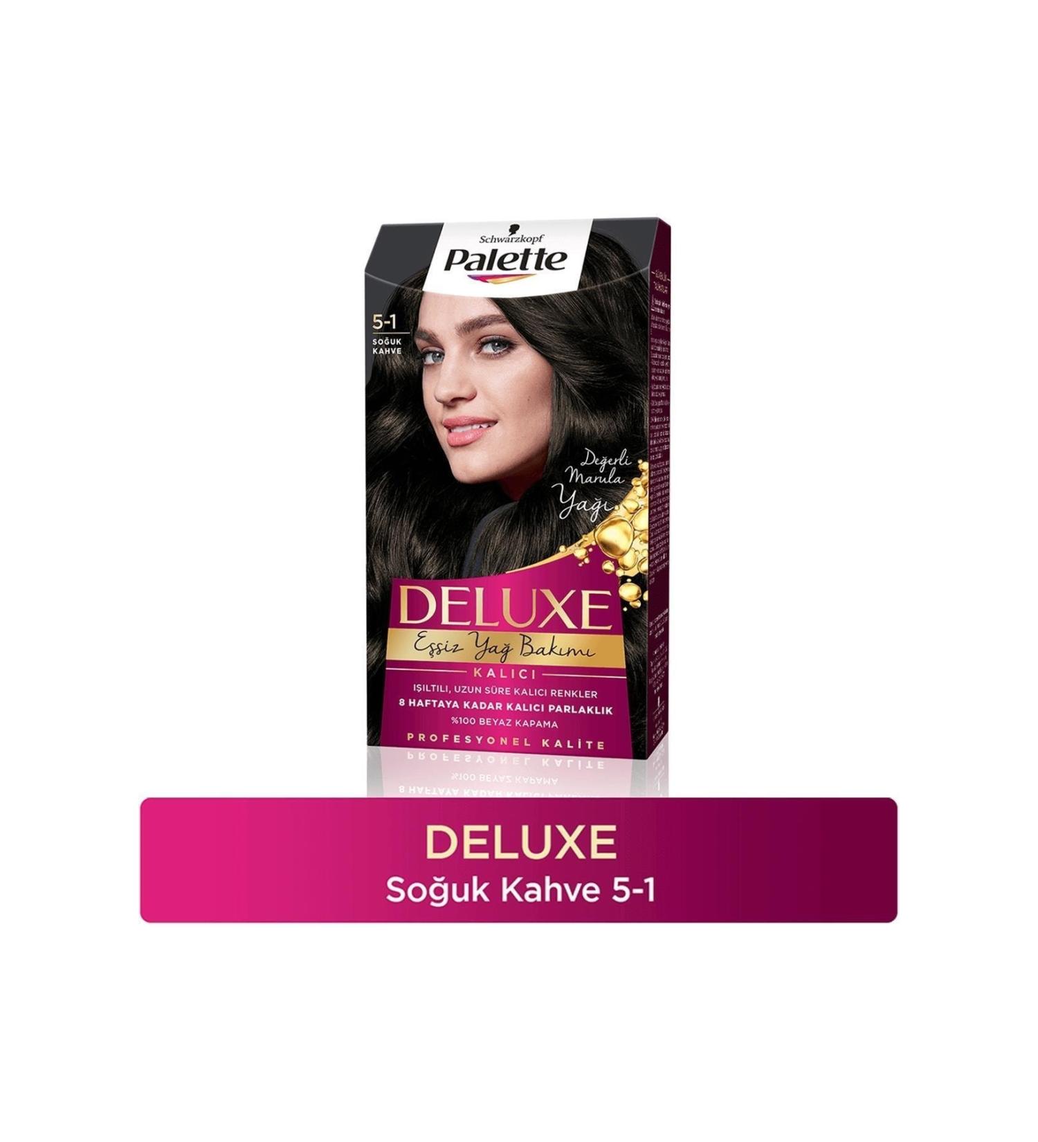 Palette Deluxe Hair Dye 5-1 Cold Brown