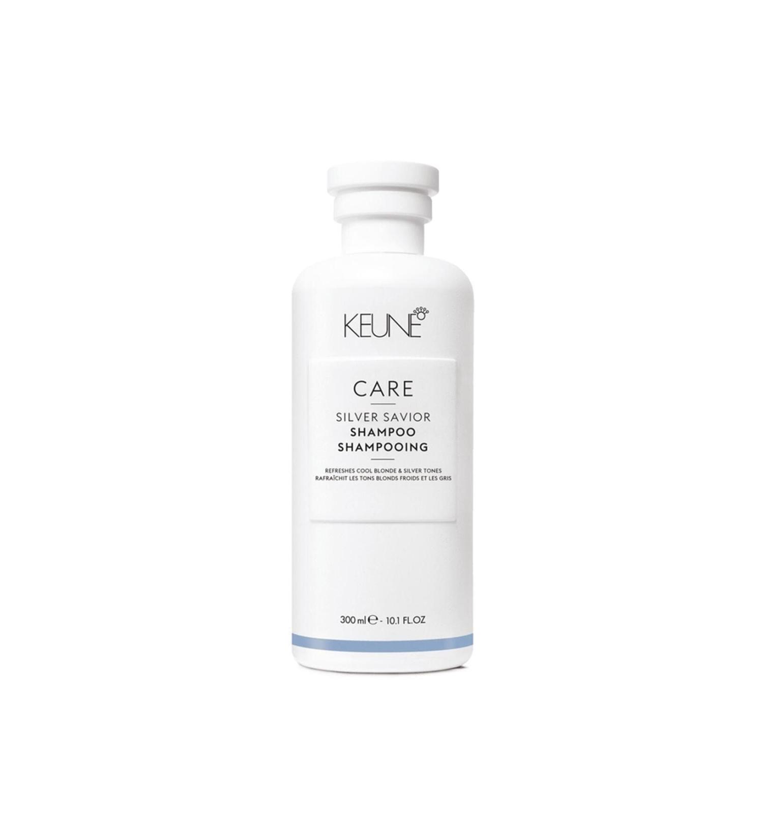 Keune Care Silver Savior Shampoo Gray White Platinum Hair Shampoo 300 Ml