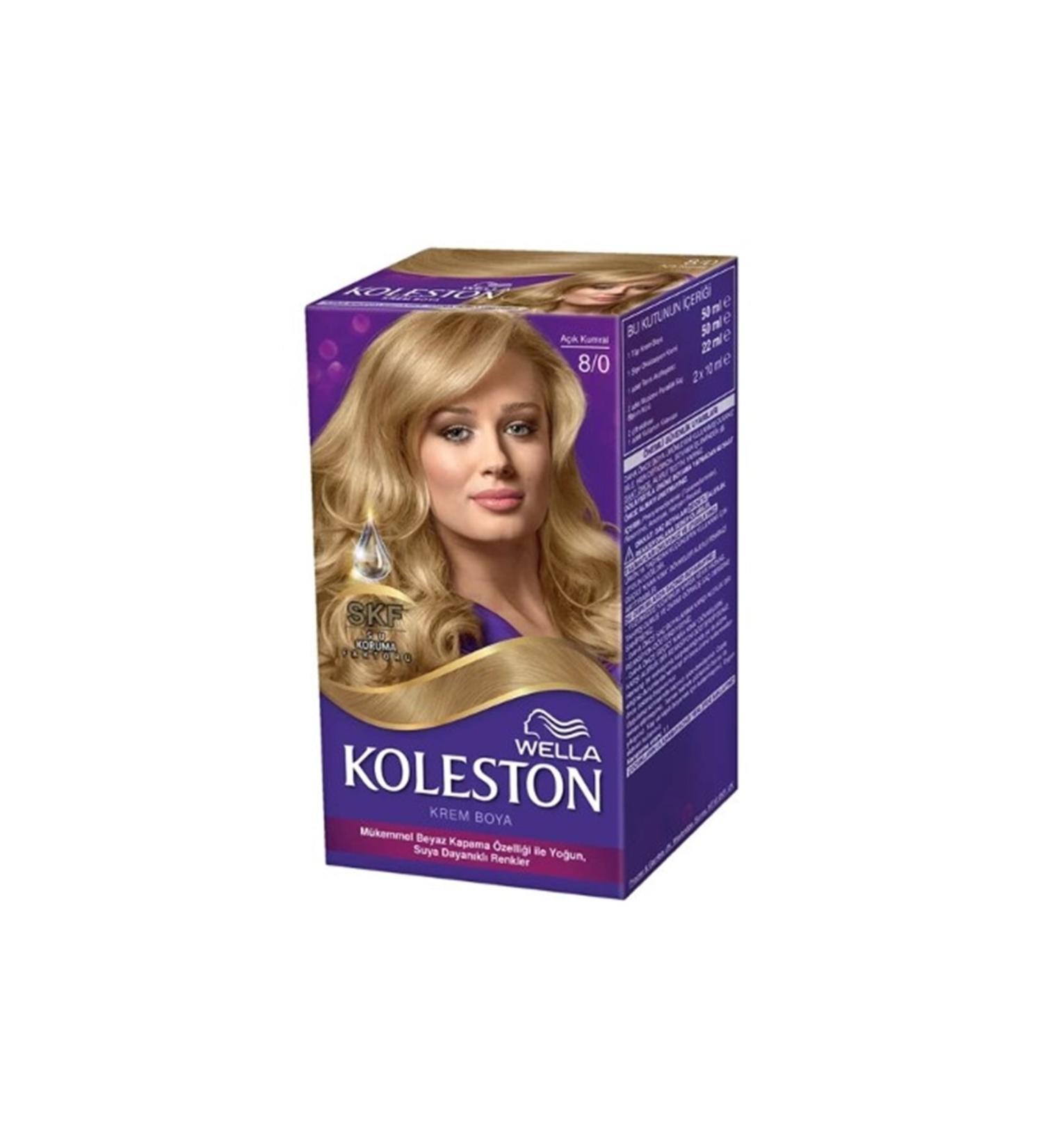 Wella Koleston Set Hair Dye 8.0 Light Blonde