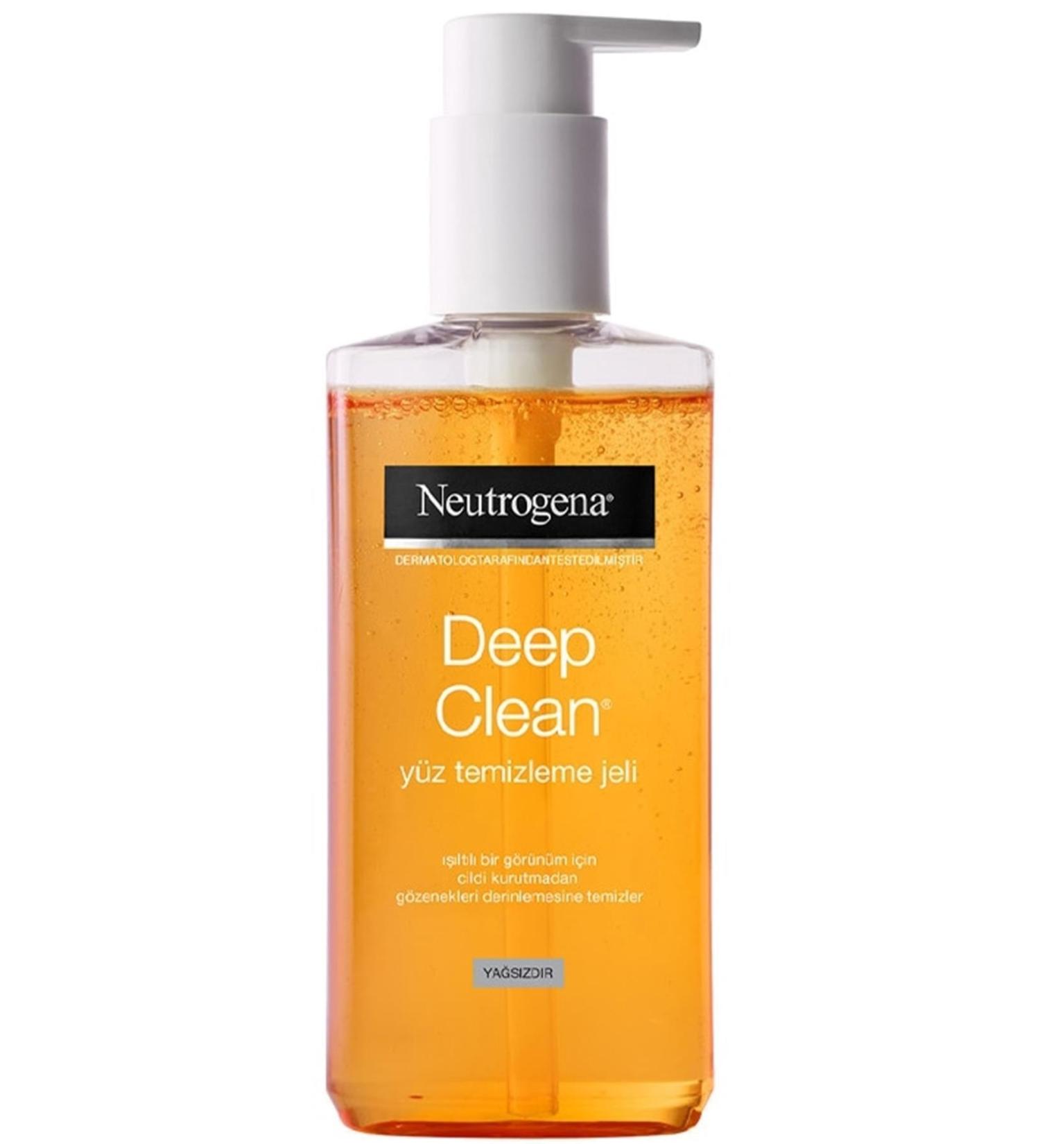 Neutrogena Deep Clean Facial Cleansing Gel 200 ml Make-Up Remover