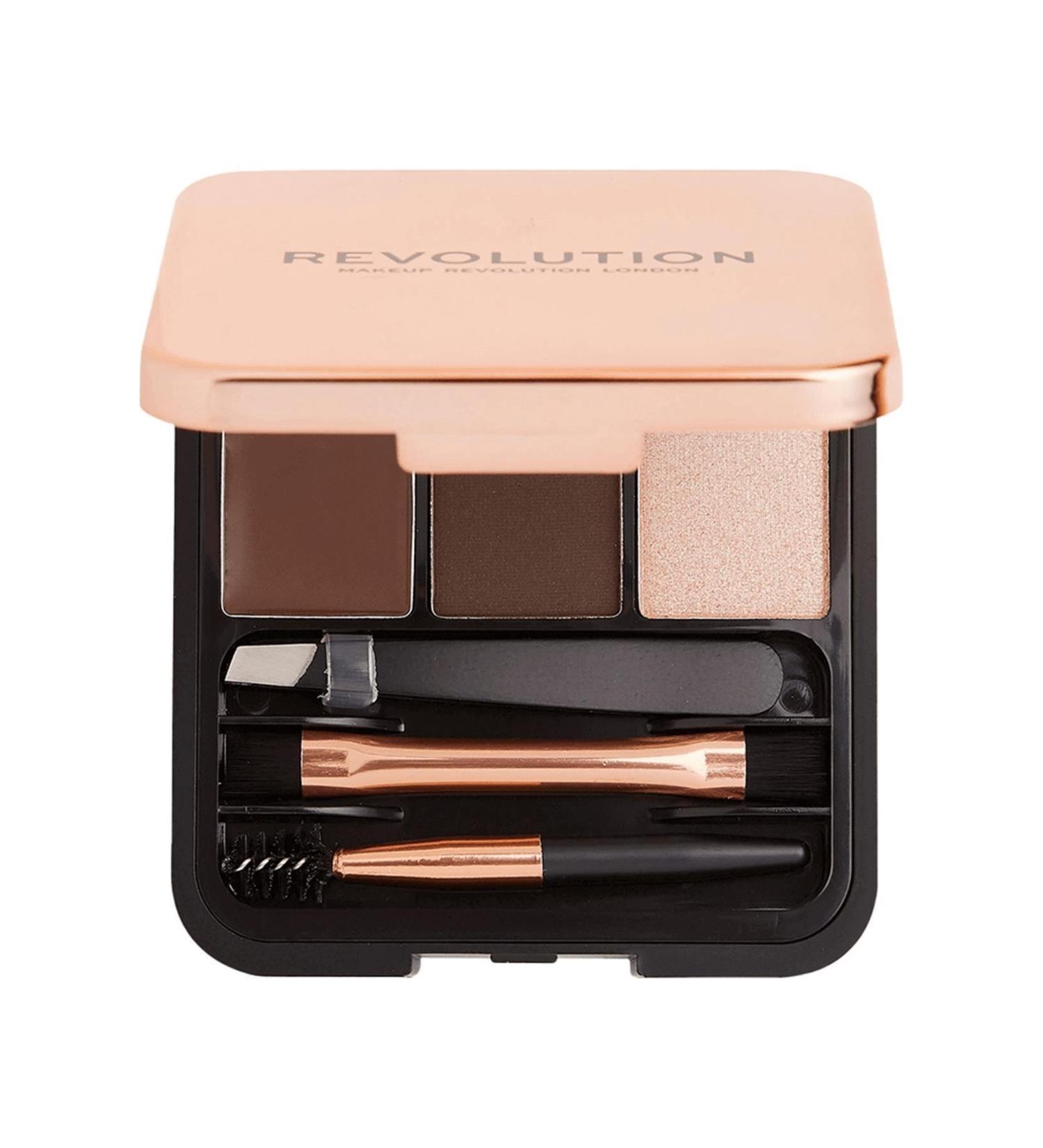 Revolution Brand: Brow Sculpt Kit Dark Category: Eyeliner