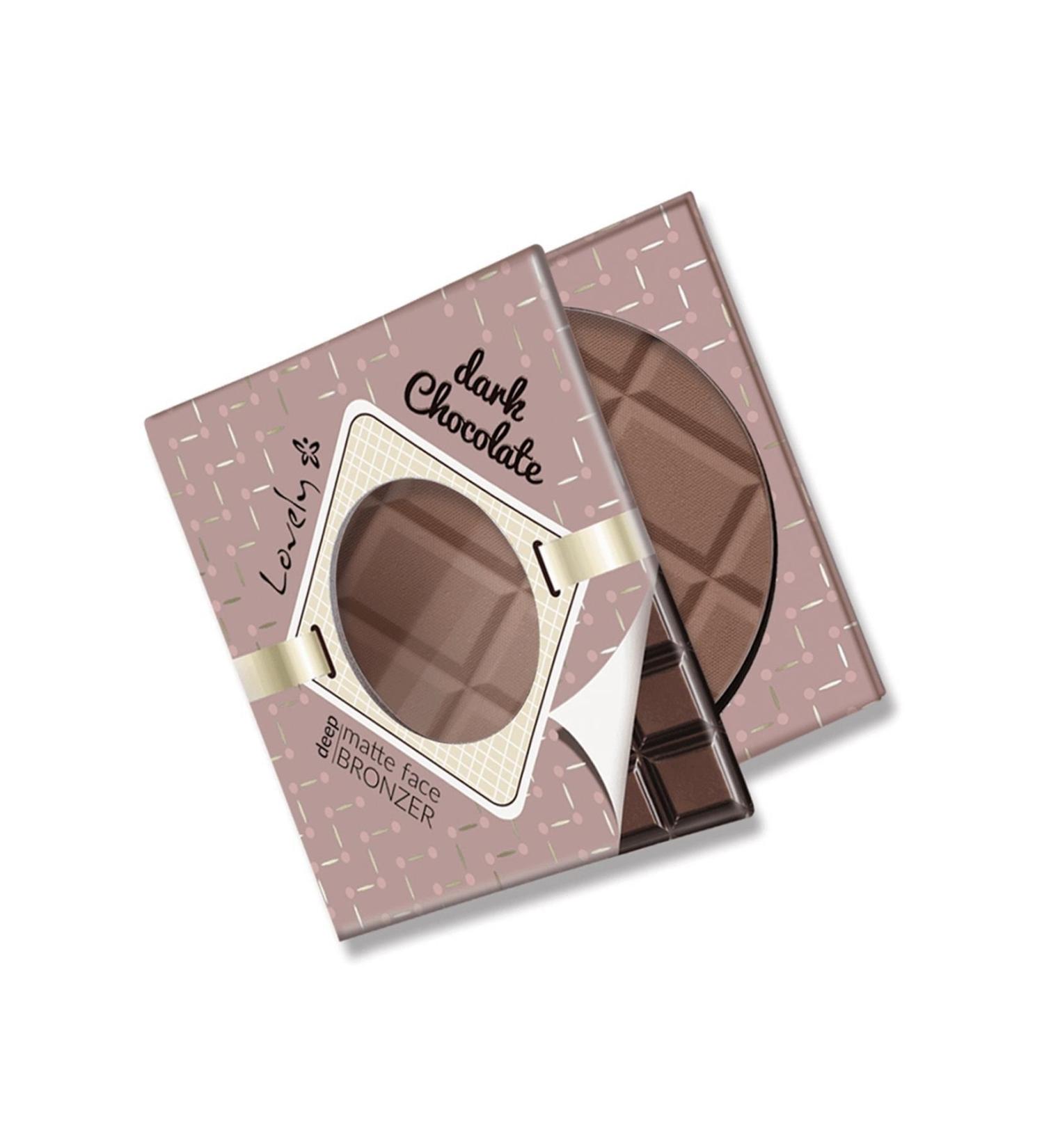 Lovely Chocolate Bronzer Powder Dark