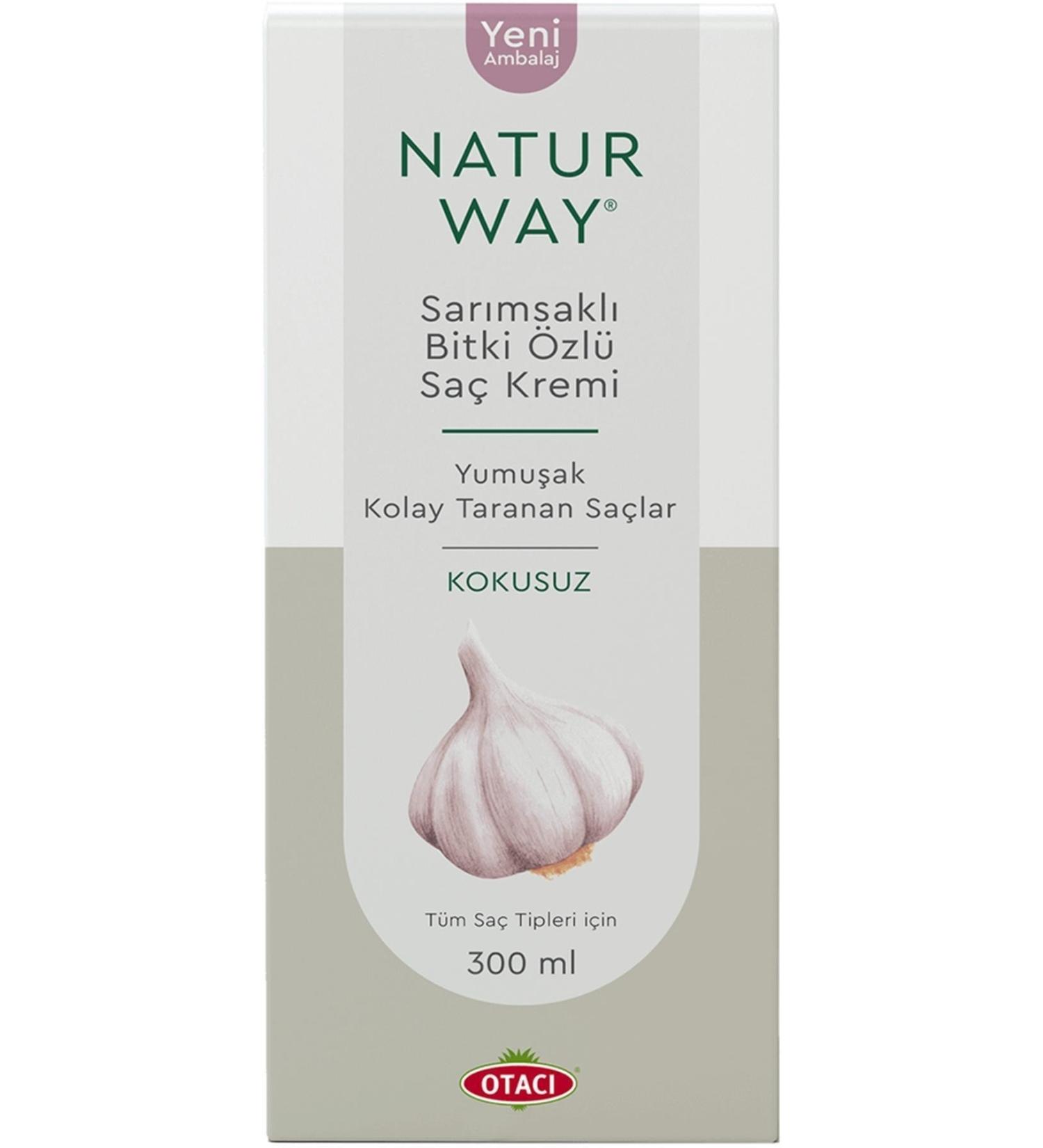 Brand: Otac Naturway Hair Conditioner Garlic Herbal Essence 300 Ml Category: Hair Conditioner