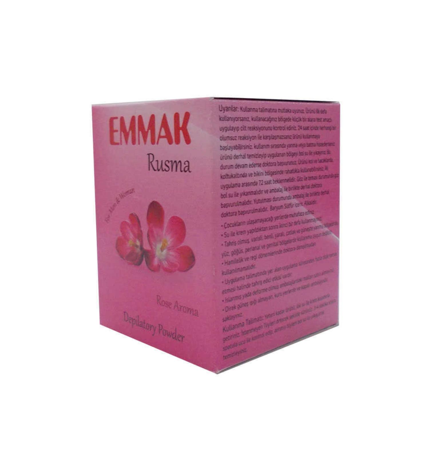 Emmak Hair Removal Powder Rose Flavored 80 Gr