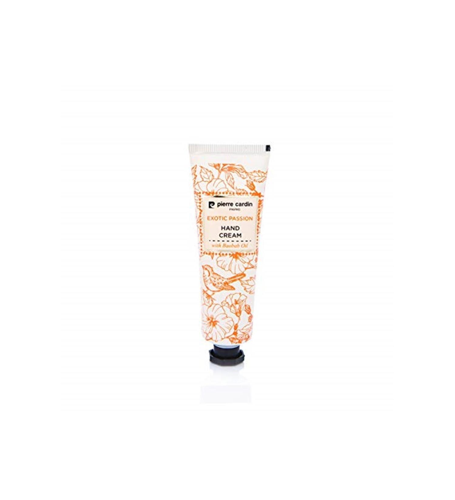 Pierre Cardin Exotic Passion Moisturizing Hand Cream with Baobab Oil and Vitamin E 30 ml