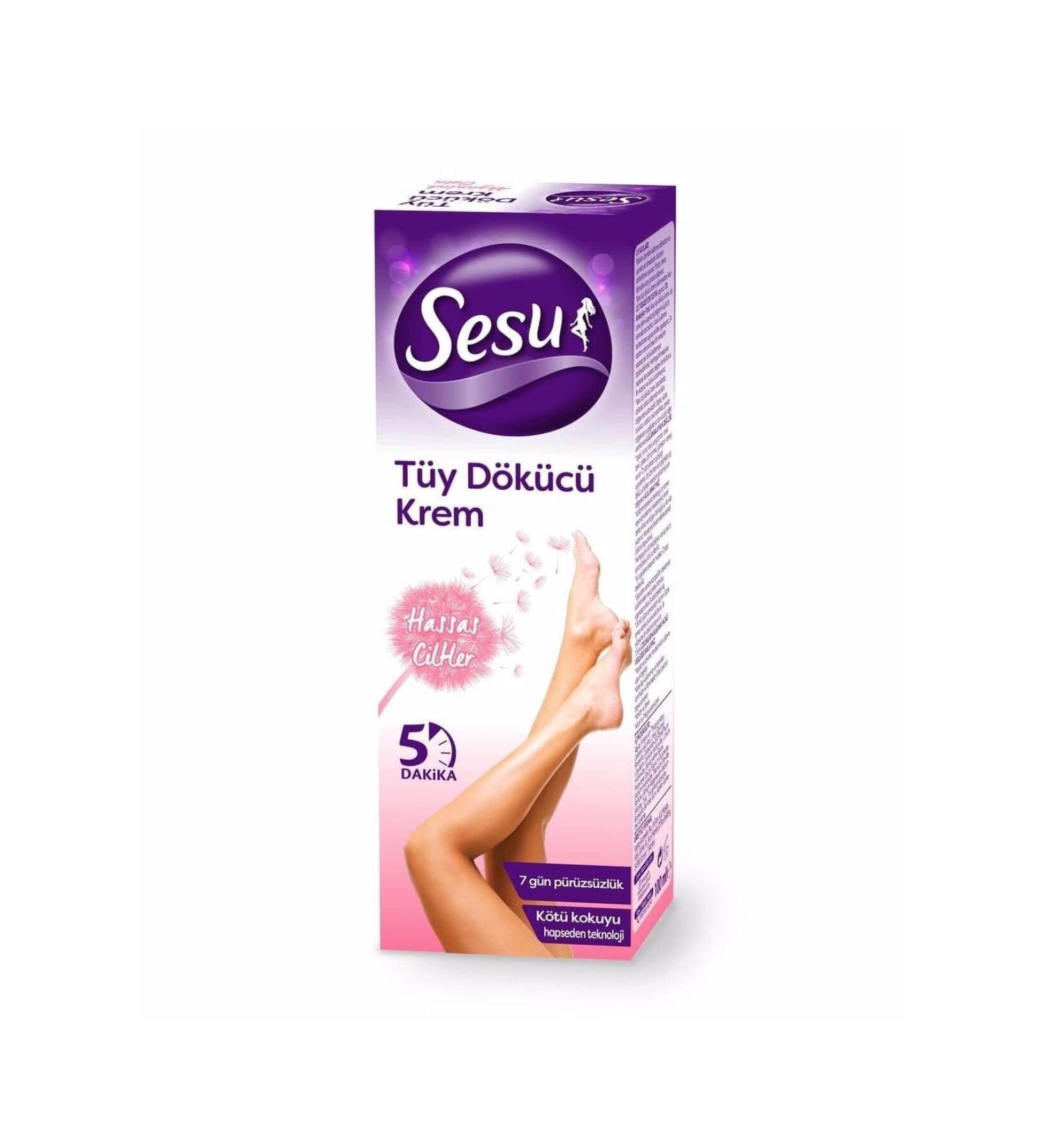 Sesu Brand: Hair Removal Cream Sensitive 100 Ml Category: Hair Removal Cream