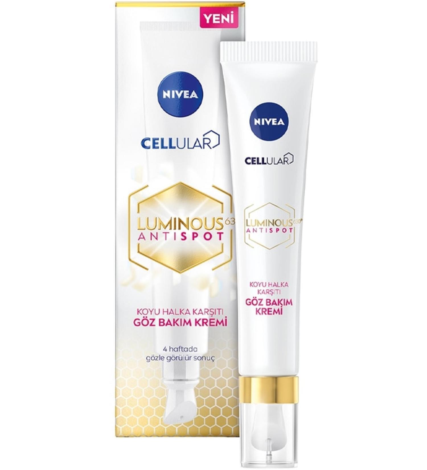 NIVEA Luminous630 Anti-Dark Circle Eye Care Cream 15 ml - Buy Online on GoSupps.com