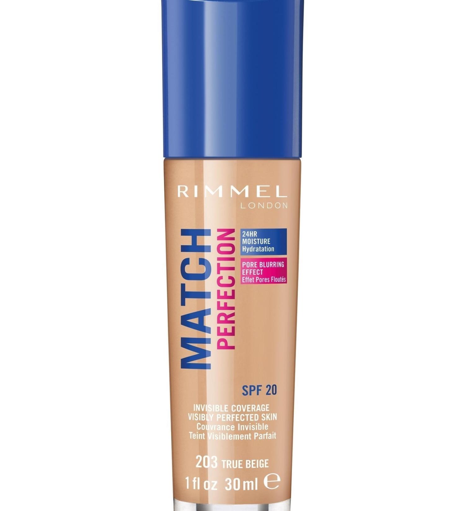 Rimmel London Match Perfection Foundation Foundation 203 True Beige
