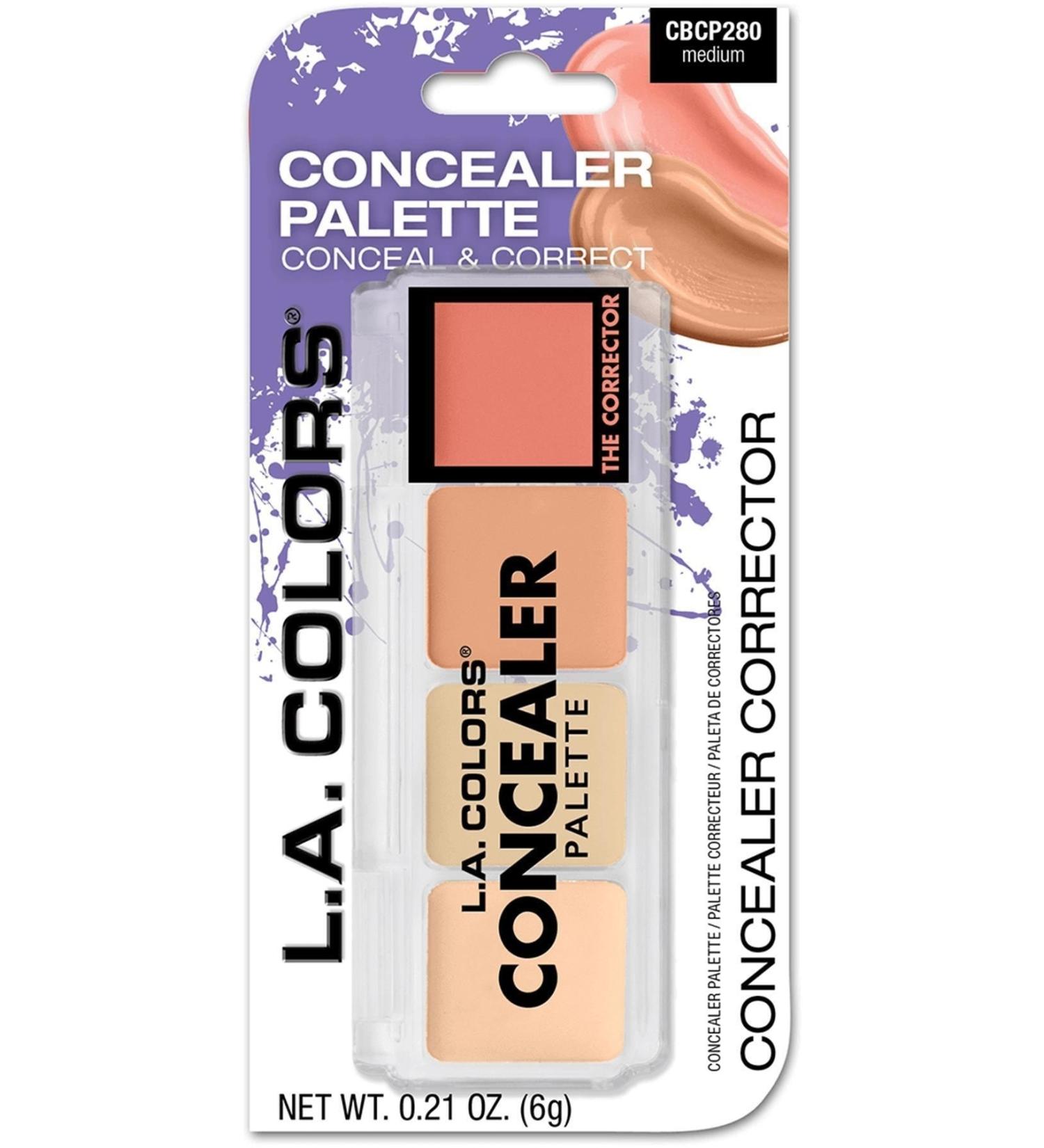 LA Colors La Colors Concealer Palette Medium