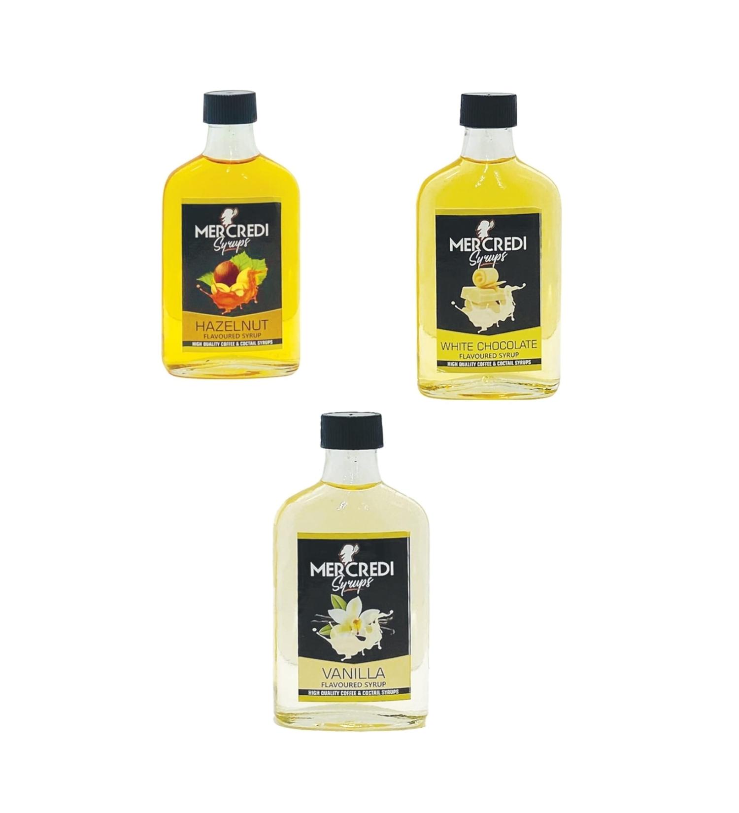 MERCREDI Coffee Syrup Set 200 ml X 3