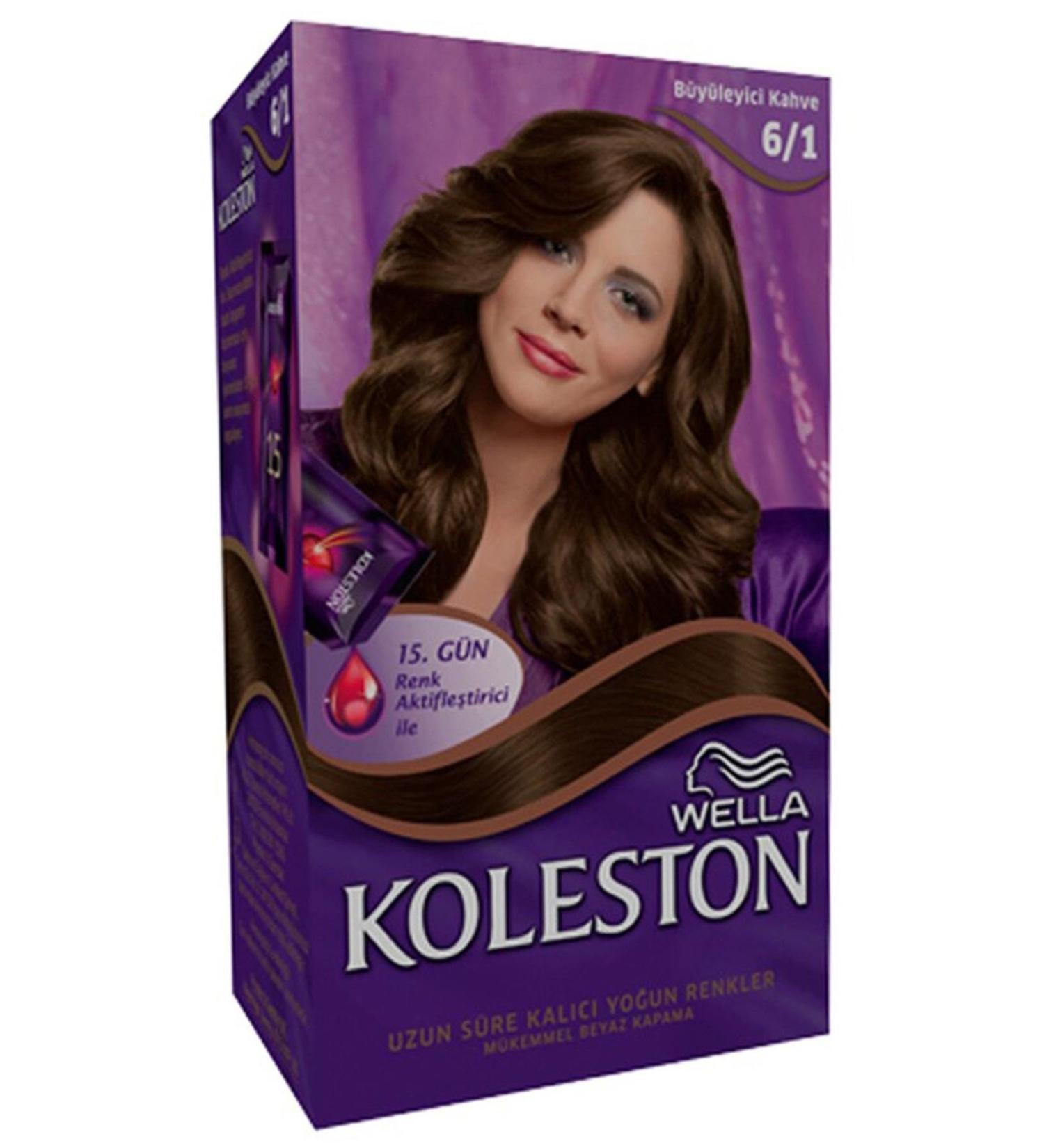 Wella Super Hair Dye Fascinating Brown 6/1 50 Ml Category: Hair Dye