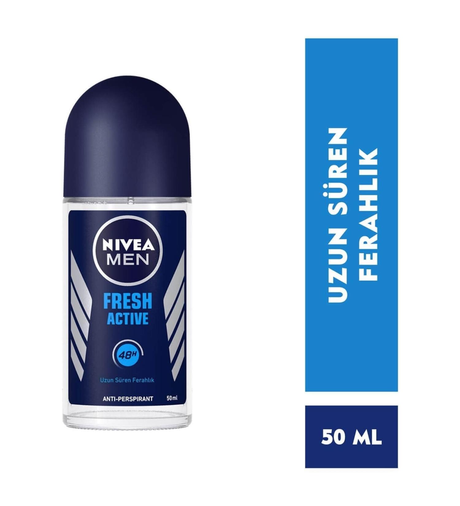 NIVEA Men Roll On Fresh Active 50 Ml